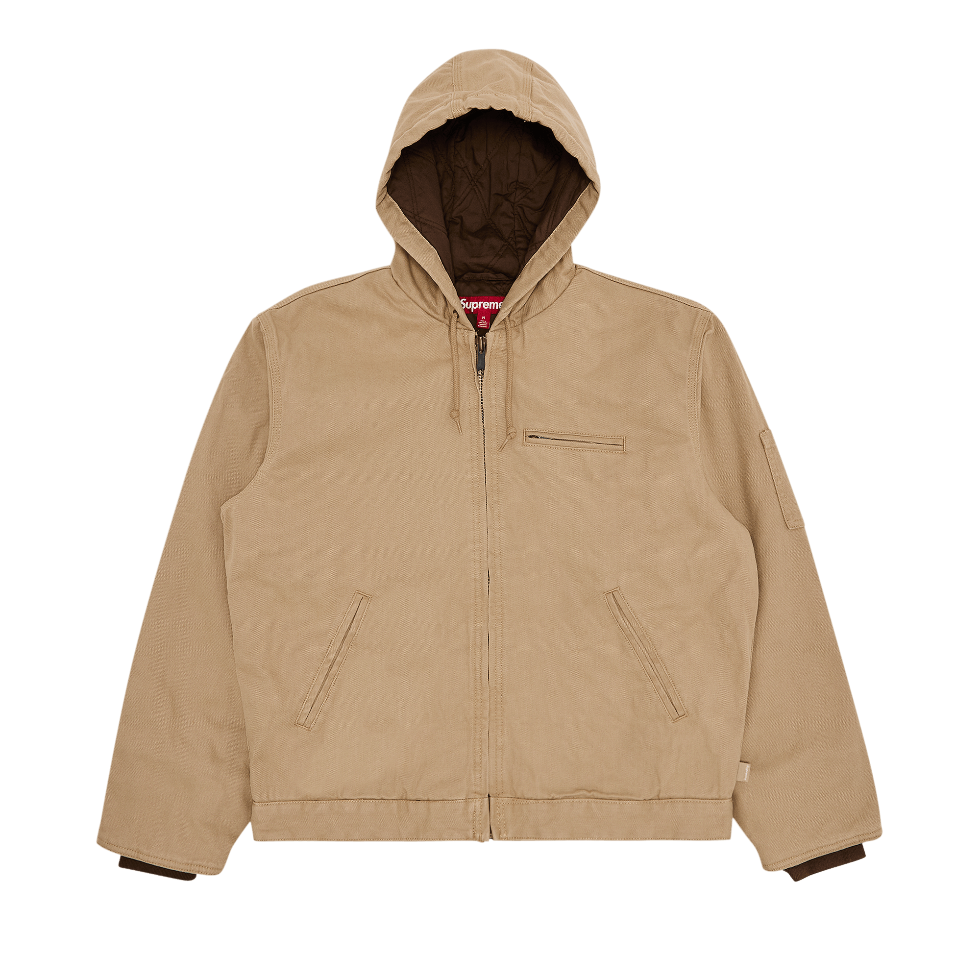 Supreme x Thrasher Hooded Work Jacket 'Tan'