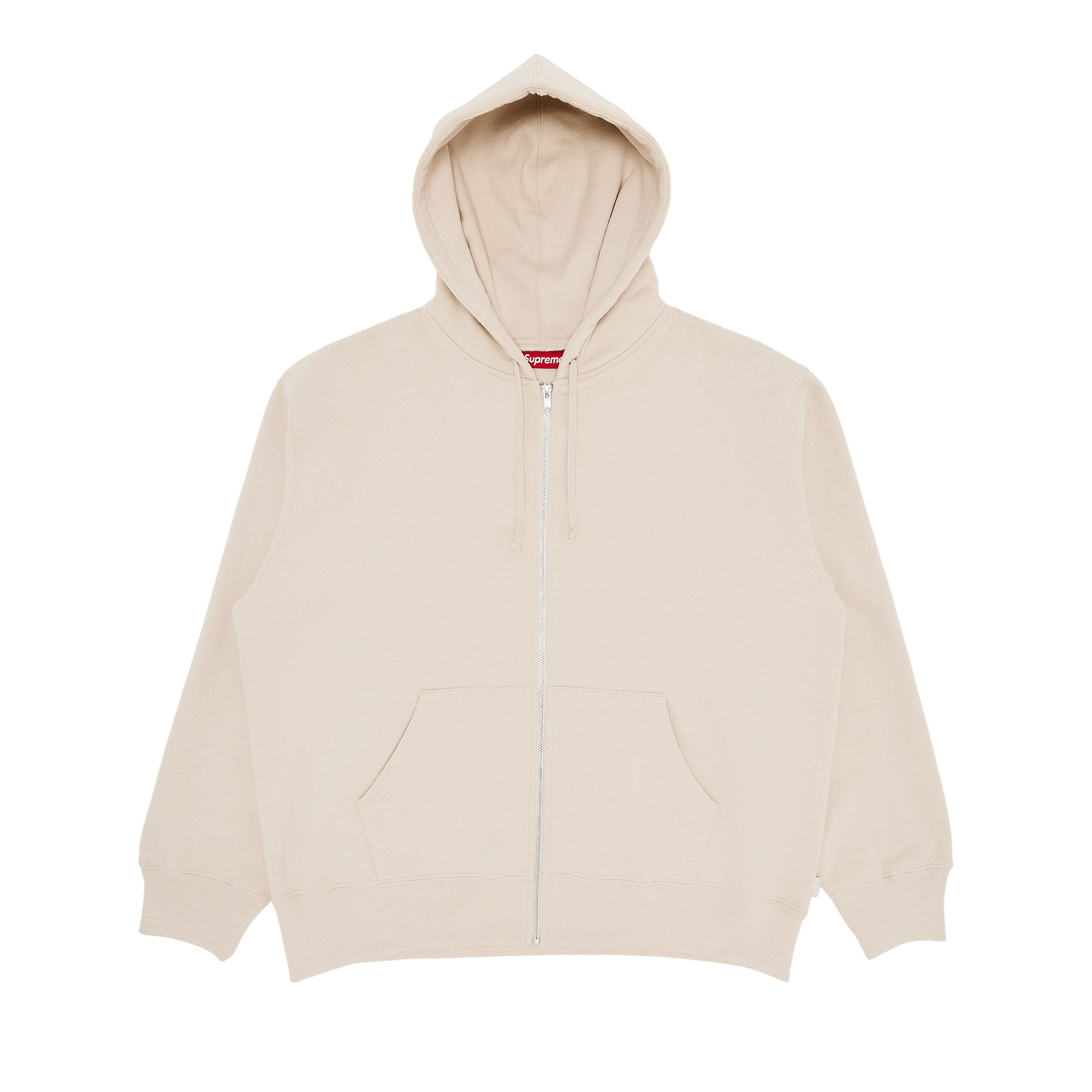 Supreme x Thrasher Zip Up Hooded Sweatshirt 'Stone'