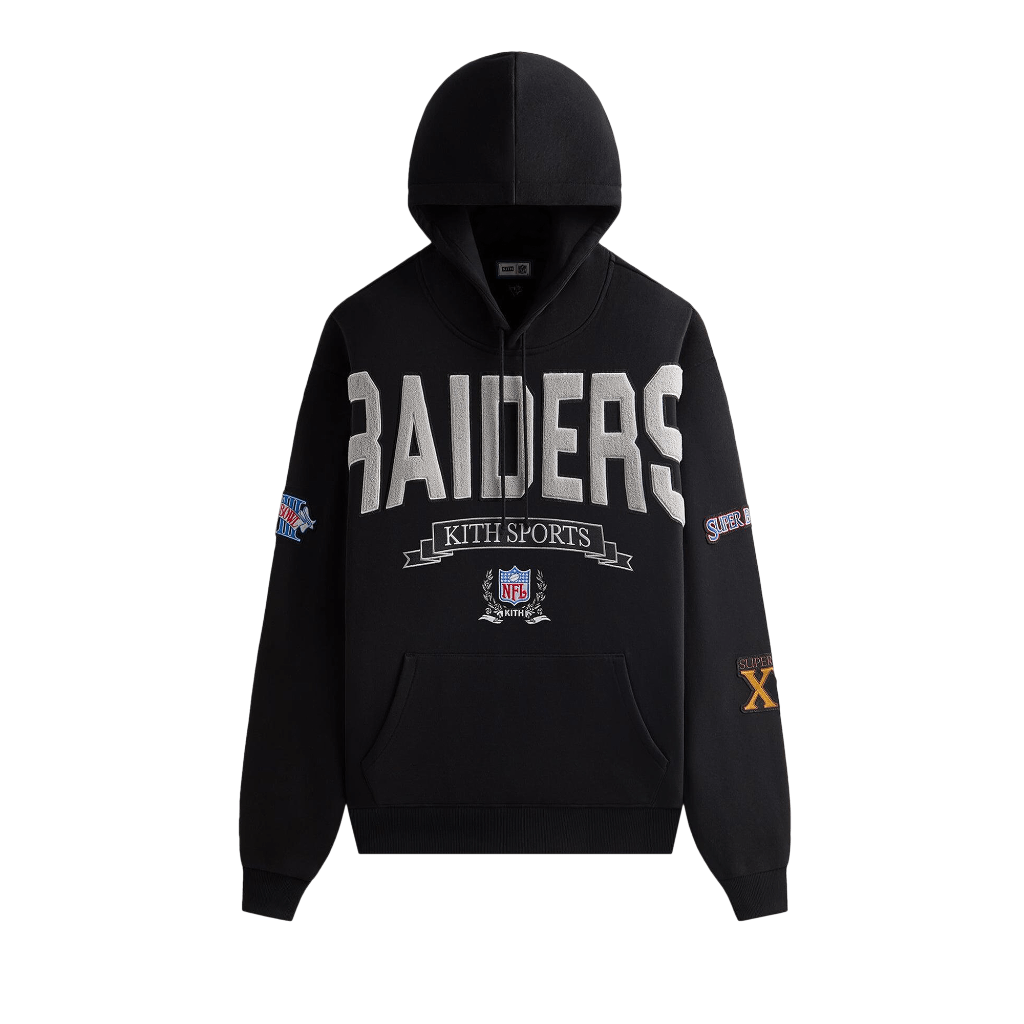 Kith & '47 for the NFL: Raiders Nelson Hoodie 'Black'