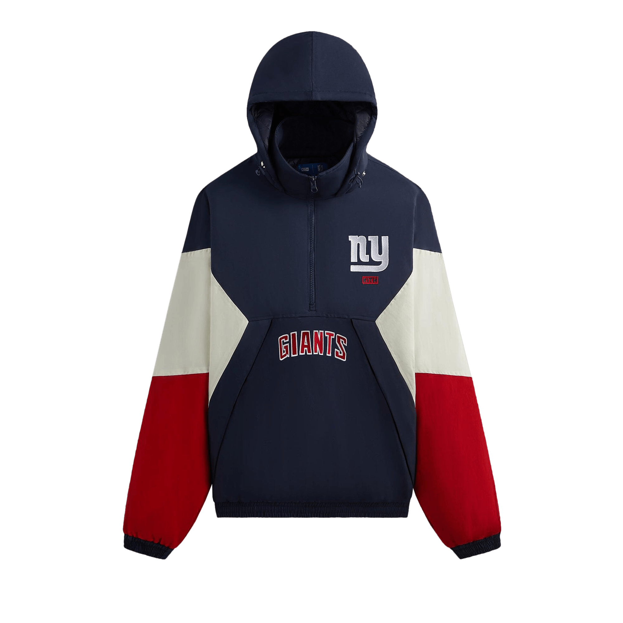 Kith & '47 for the NFL: Giants Quarter Zip Anorak With Hood 'Nocturnal'