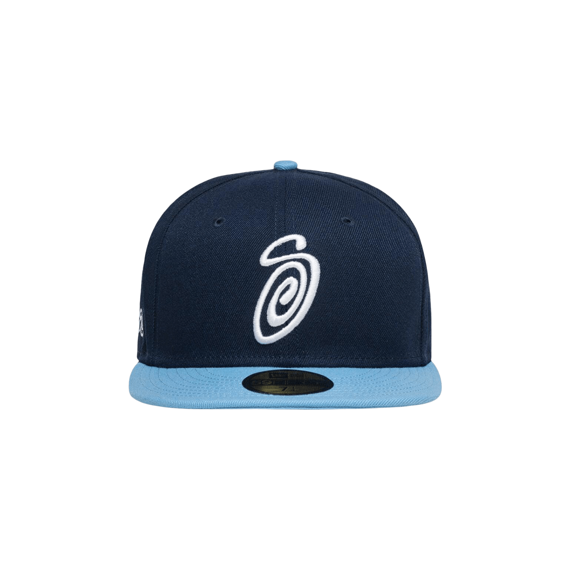 Stussy New Era 59FIFTY Swirly S Cap 'Ocean/Sky Blue'