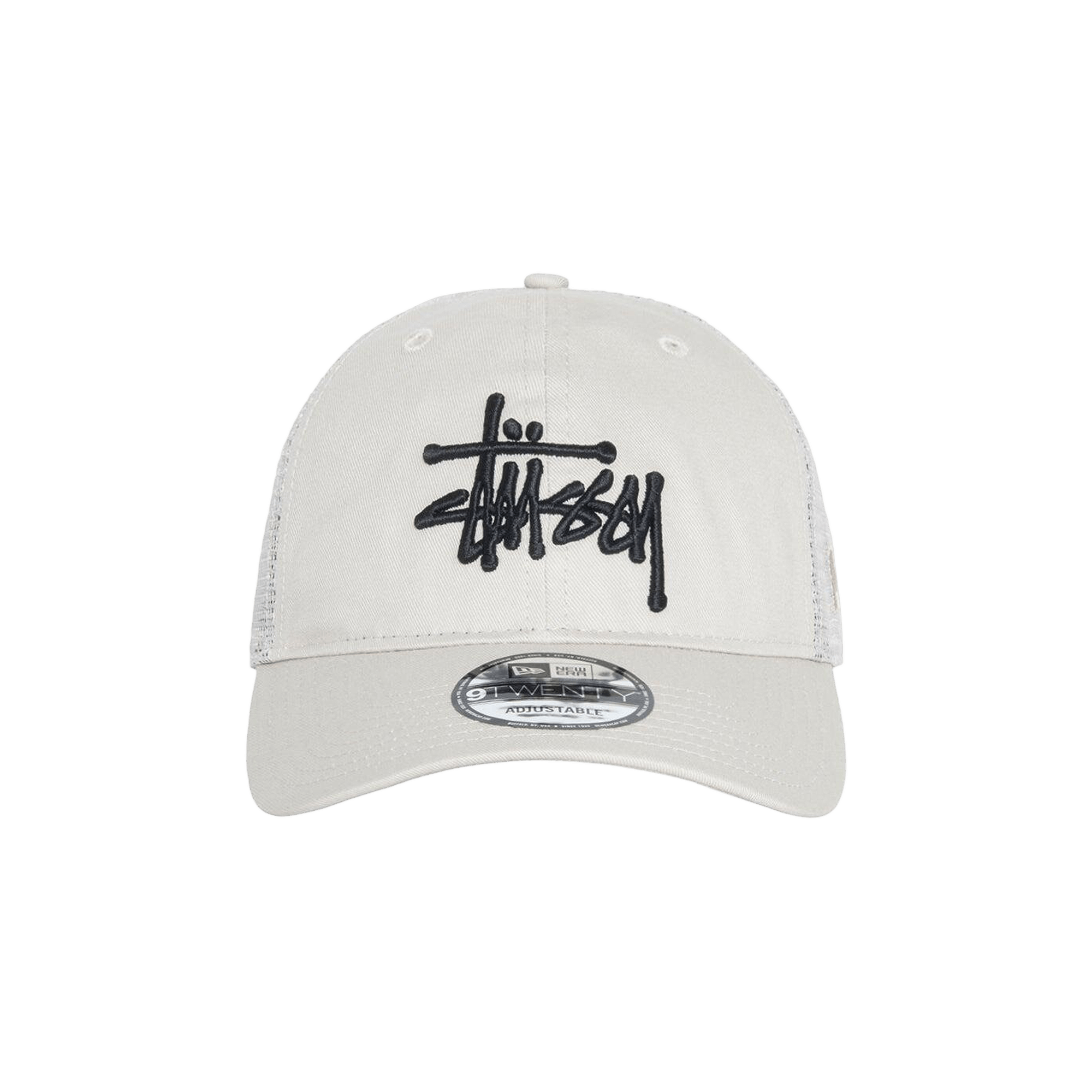 Stussy New Era 9TWENTY Basic Trucker 'Stone'