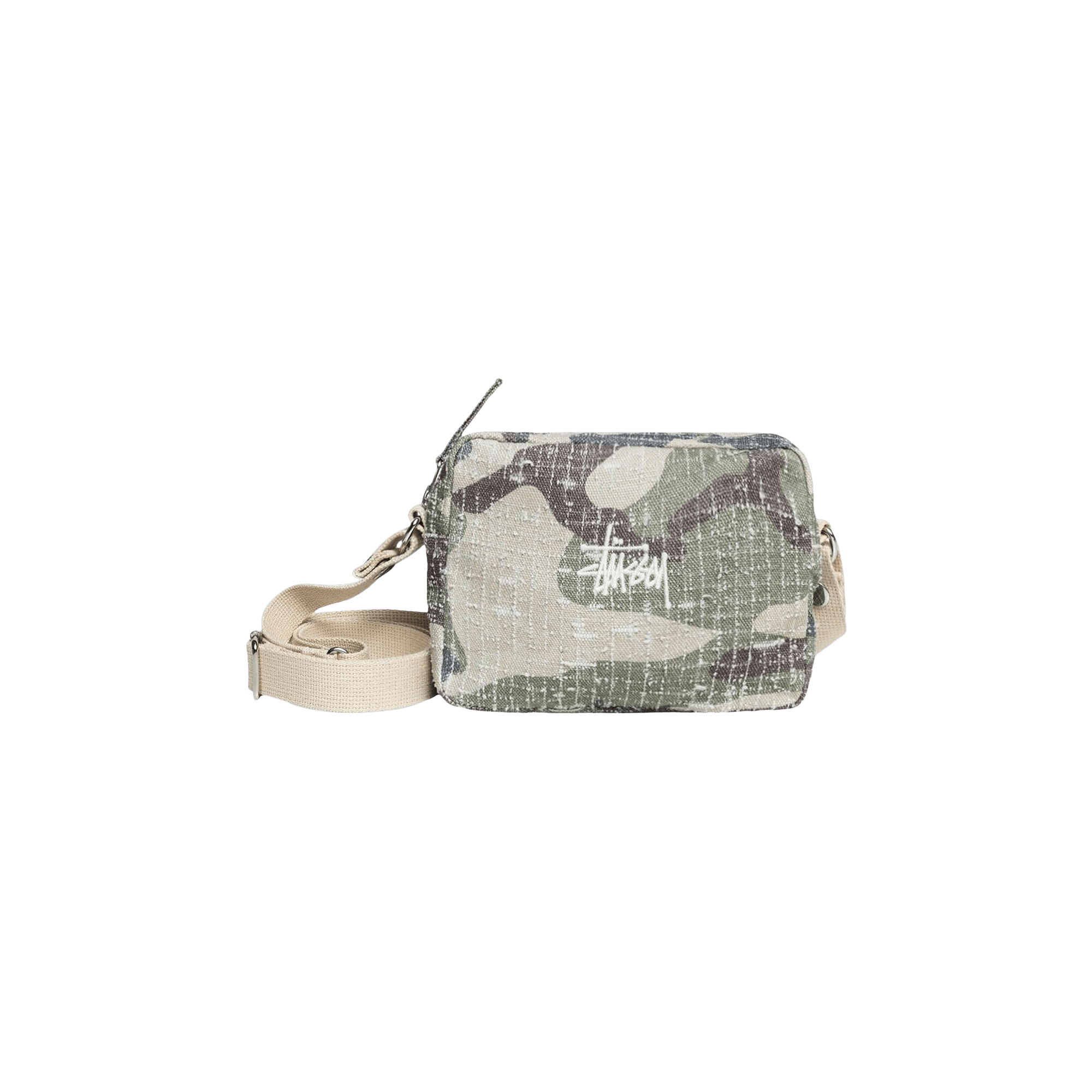 Stussy Needle Punch Side Pouch 'Camo'