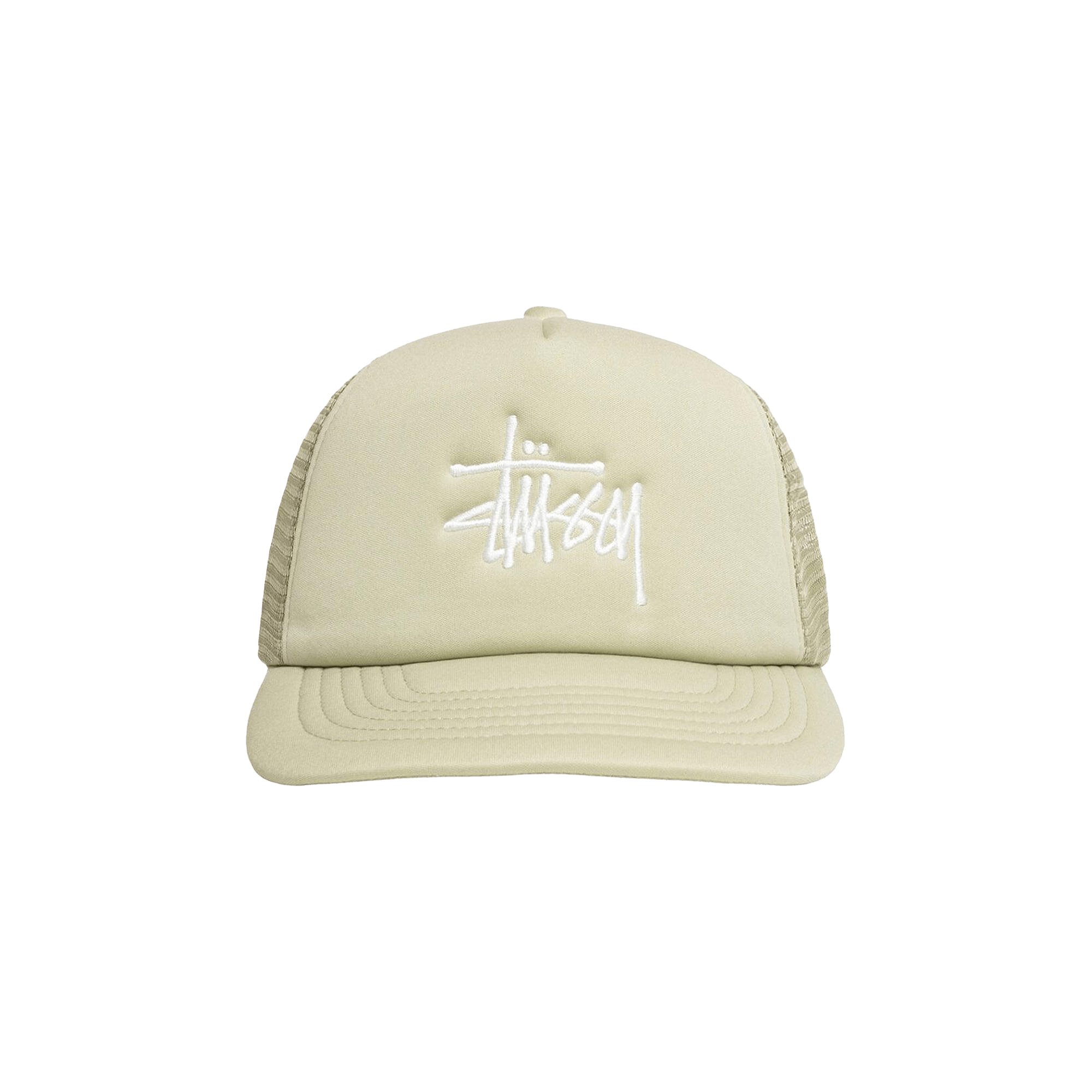 Stussy Trucker Big Basic Snapback 'Sand'
