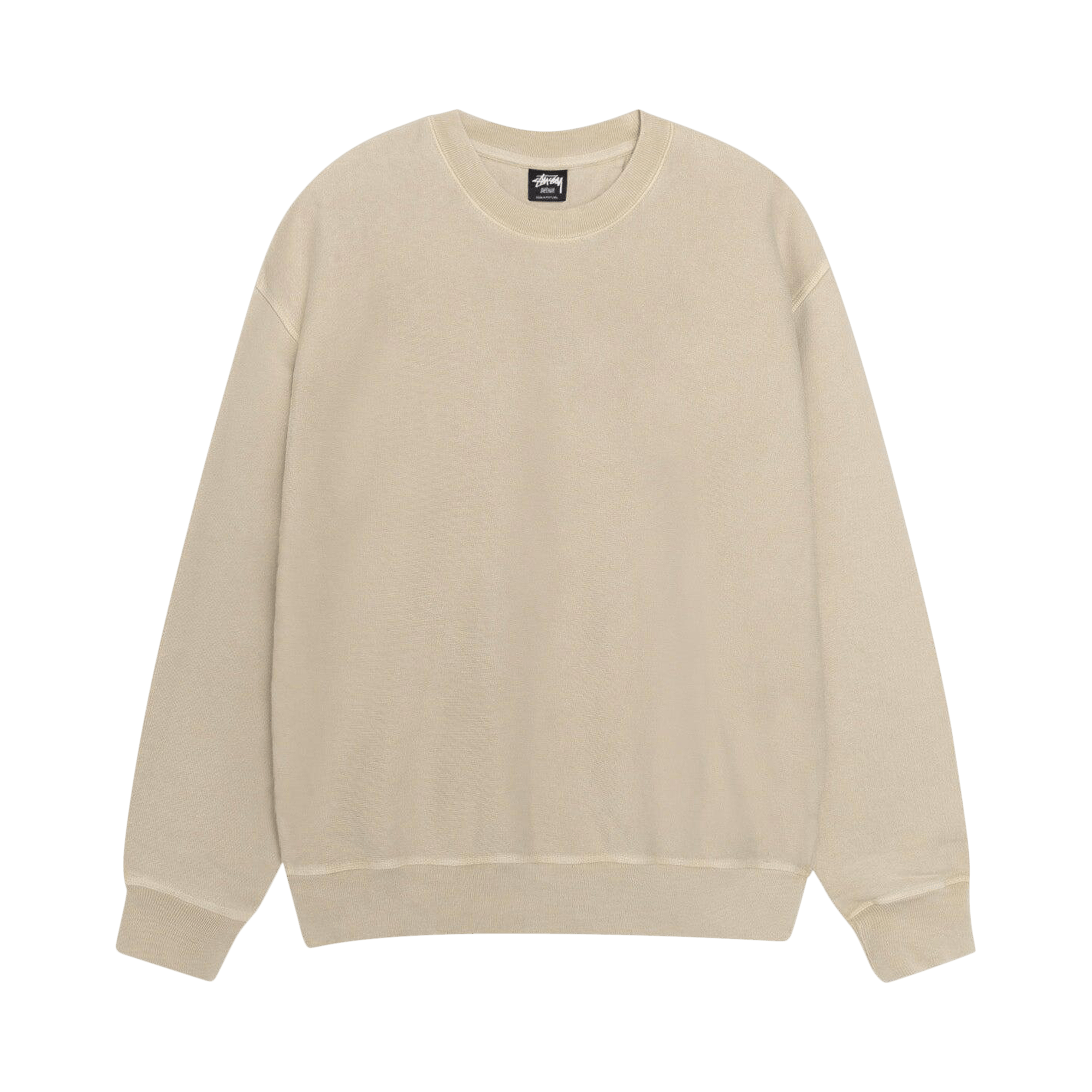 Stussy Pigment Dyed Buana Crew 'Khaki'