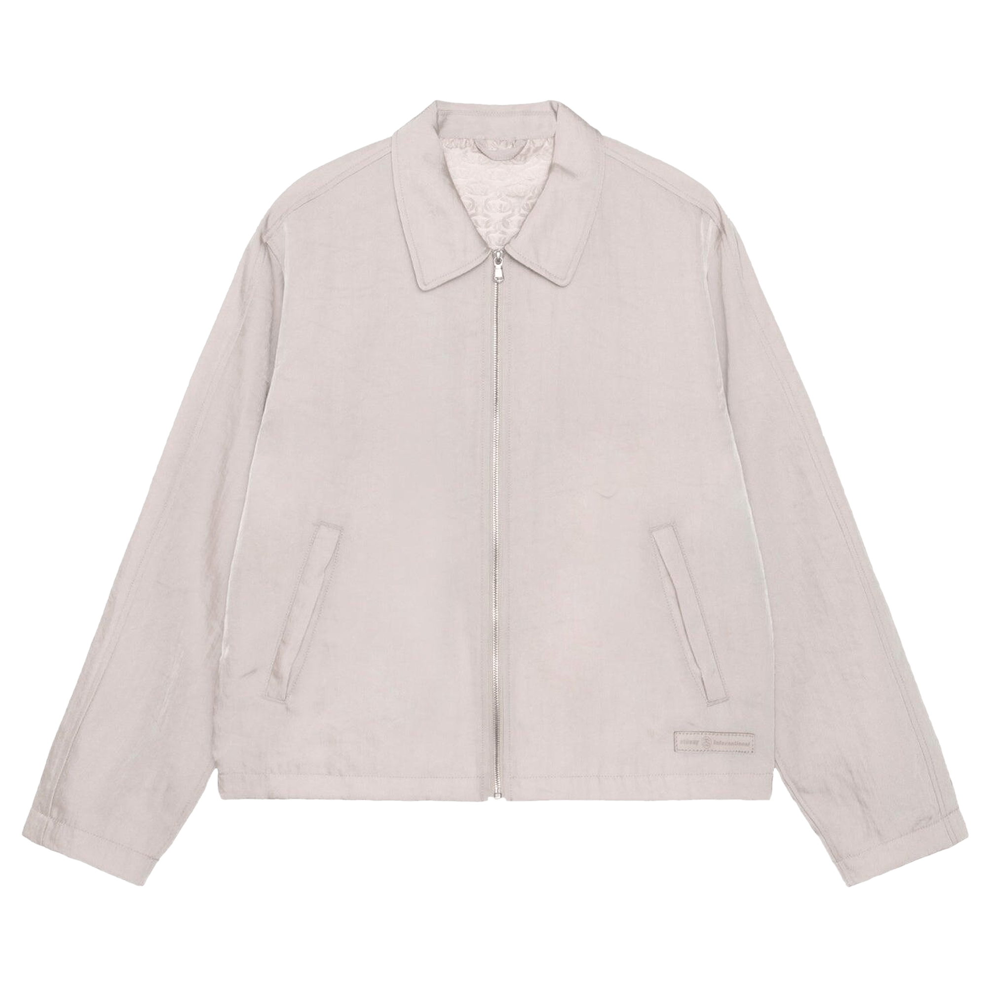 Stussy SS Link Nylon Club Jacket 'Bone'