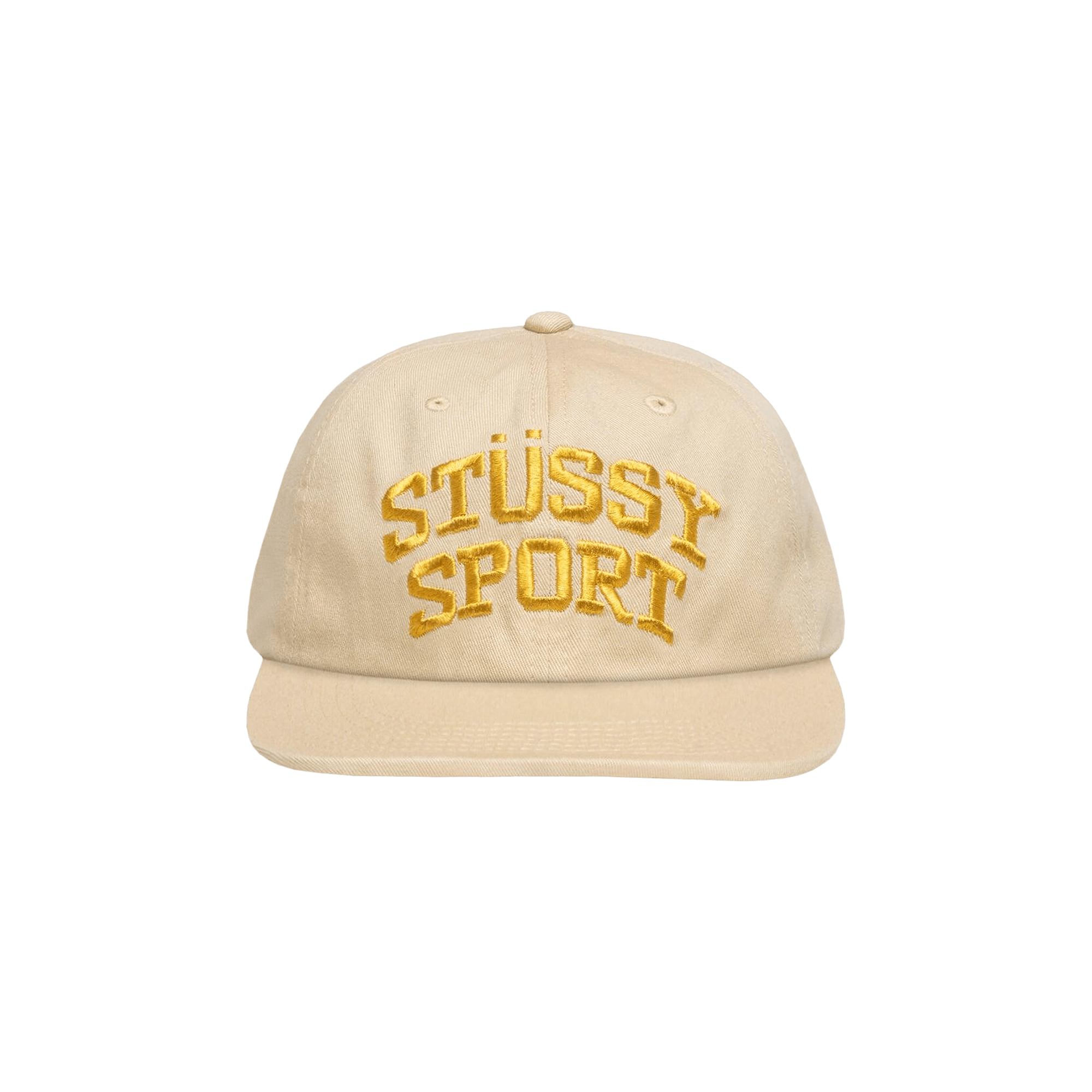 Stussy Mid Depth Sport Snapback 'Natural/Gold'