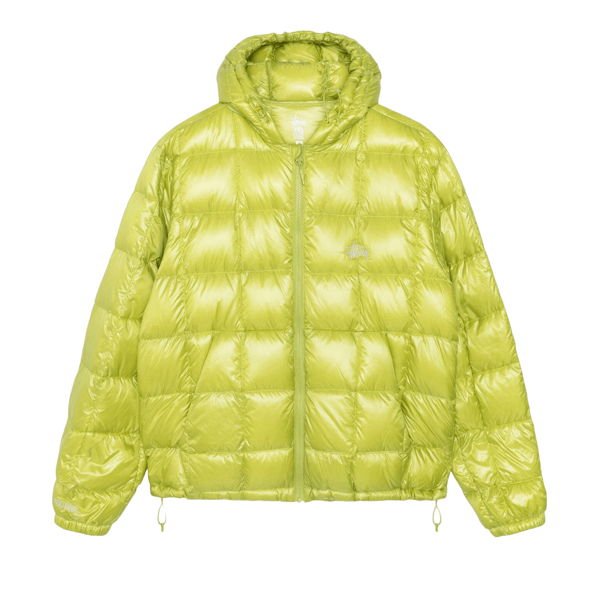 Stussy Midweight Hooded Puffer 'Lime'