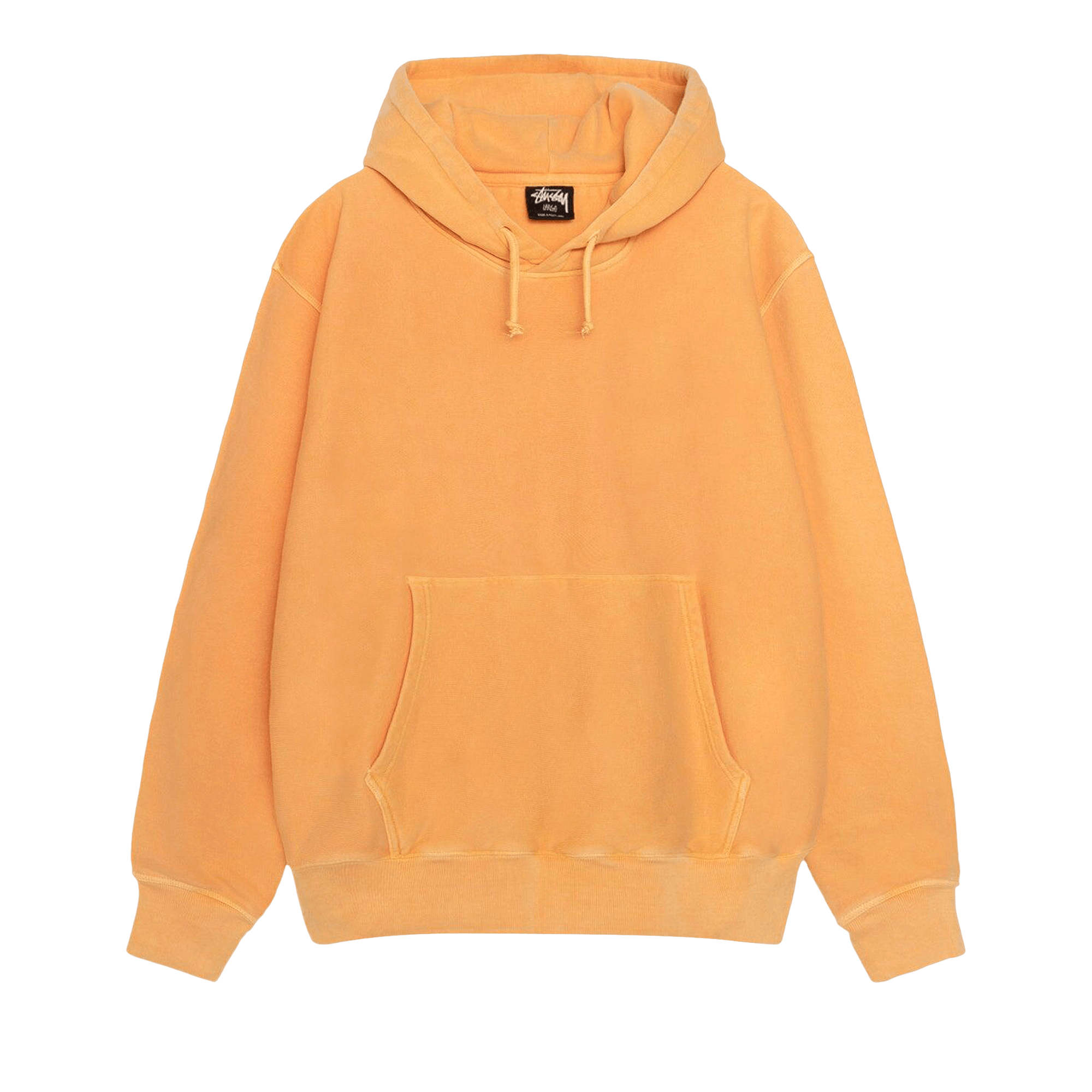 Stussy Pigment Dyed Buana Hoodie 'Orange'