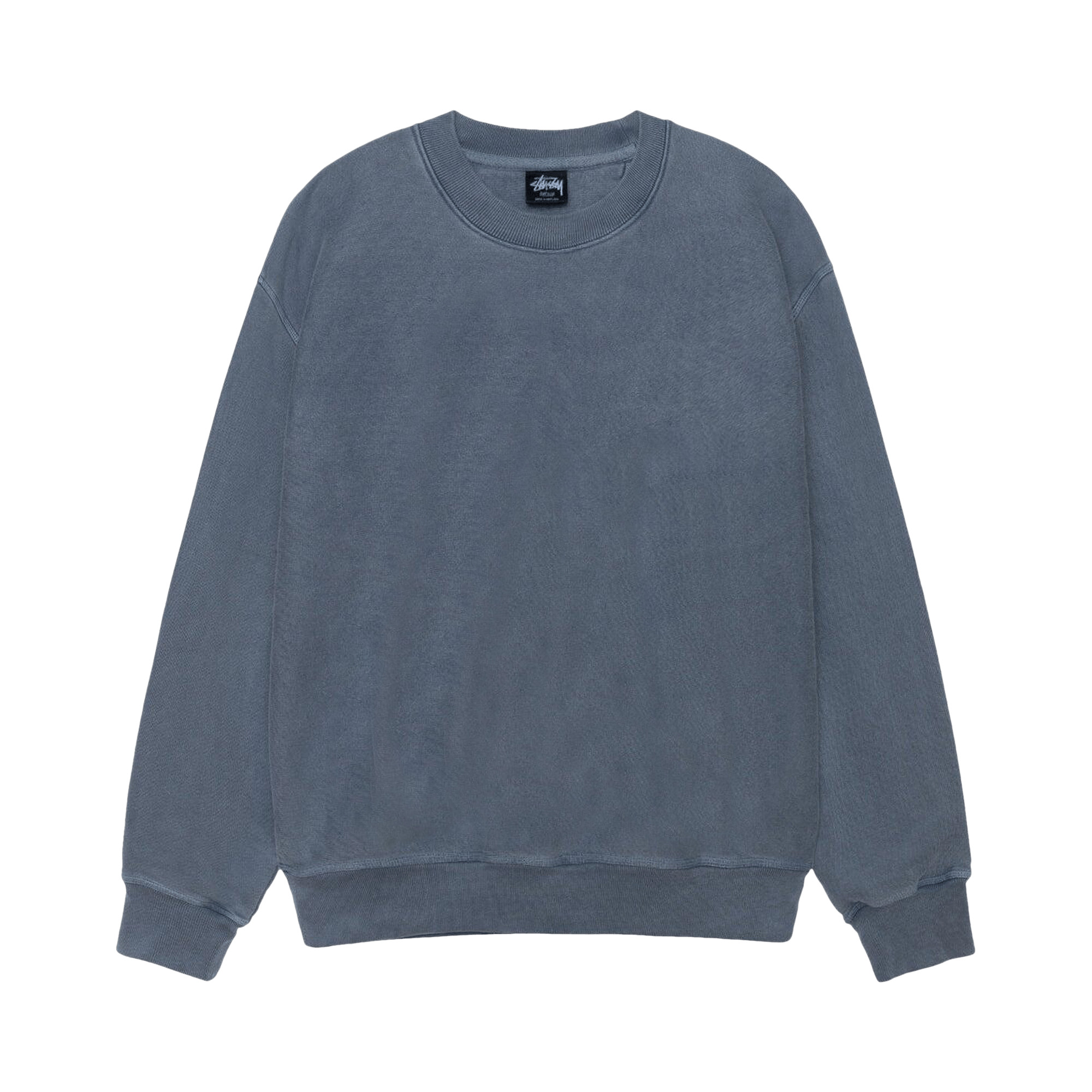 Stussy Pigment Dyed Buana Crew 'Navy'