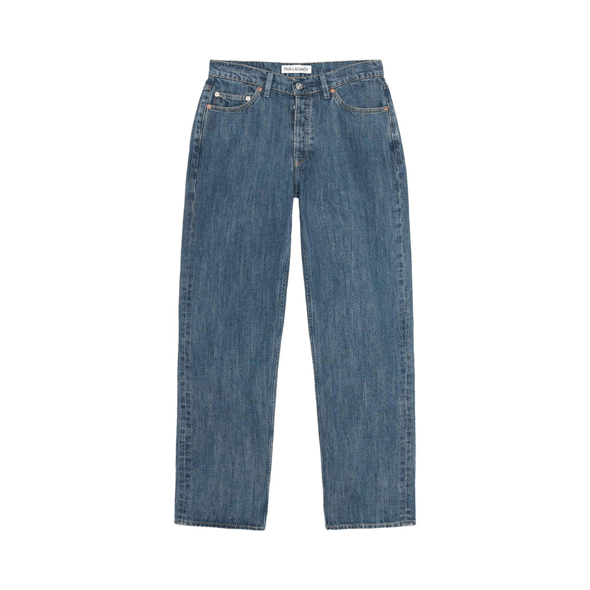 Stussy x Our Legacy Work Shop Work Cut Jean 'Blue Nep Wash'