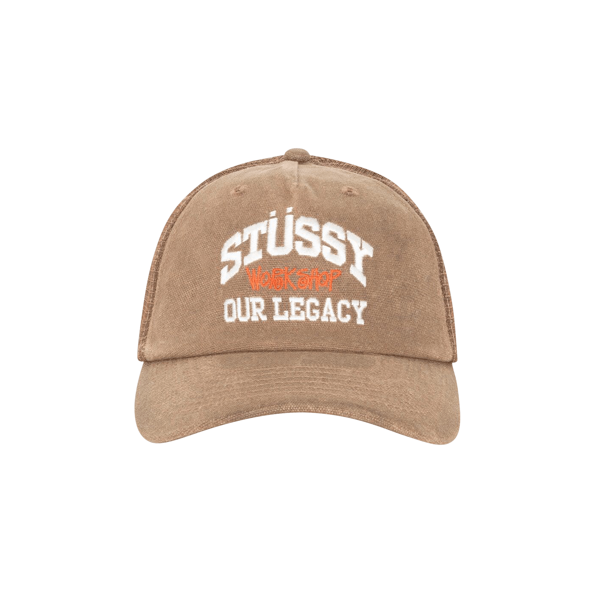 Stussy x Our Legacy Work Shop Low Profile Trucker Cap 'Brown'