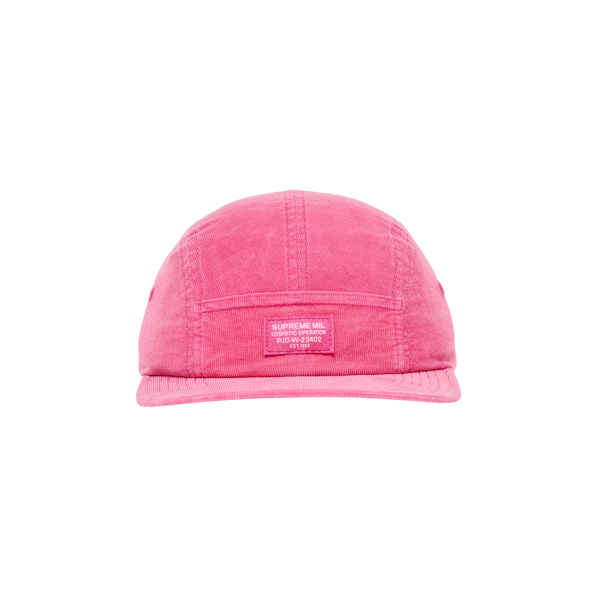 Supreme Corduroy Pocket Camp Cap 'Pink'