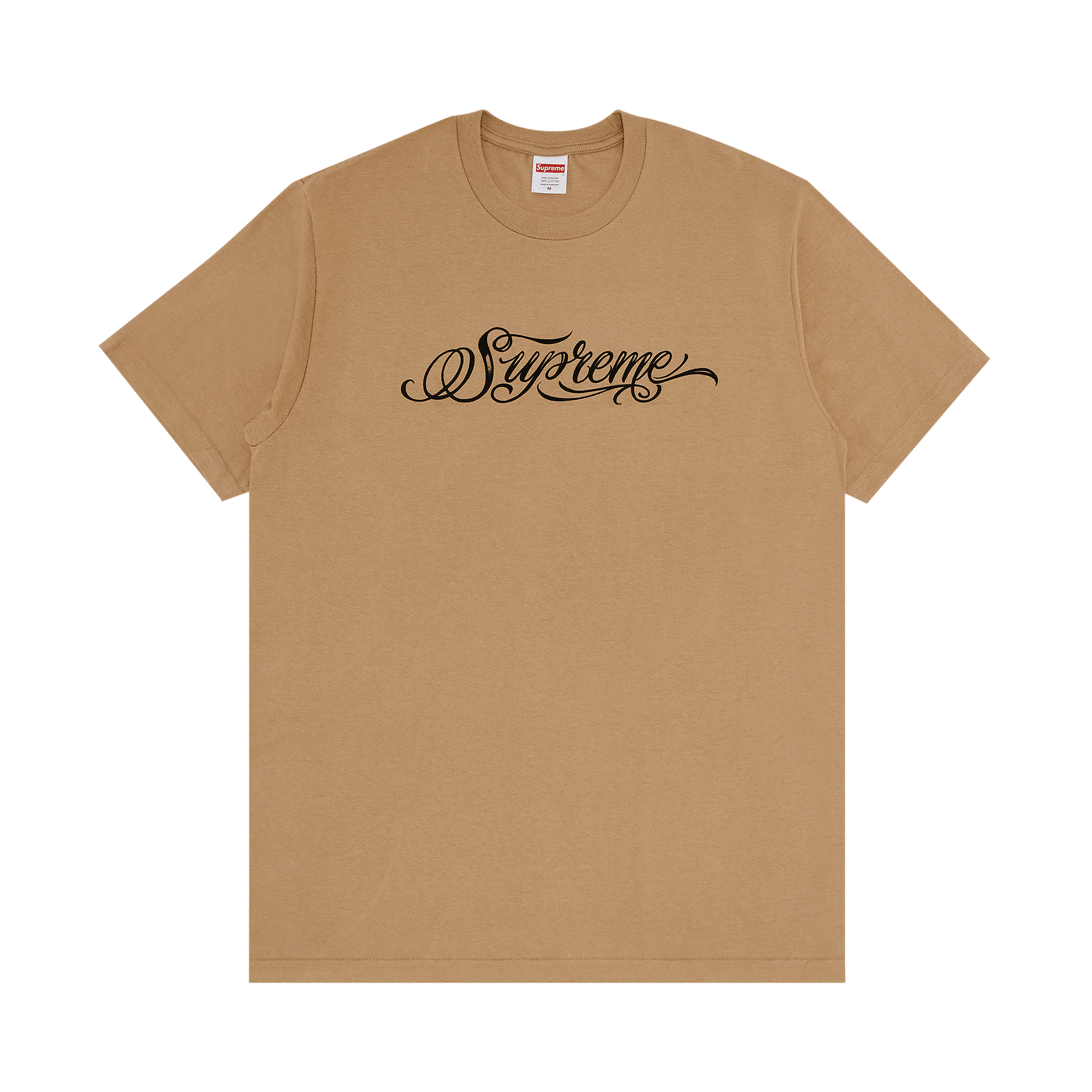Supreme Script Tee 'Khaki'