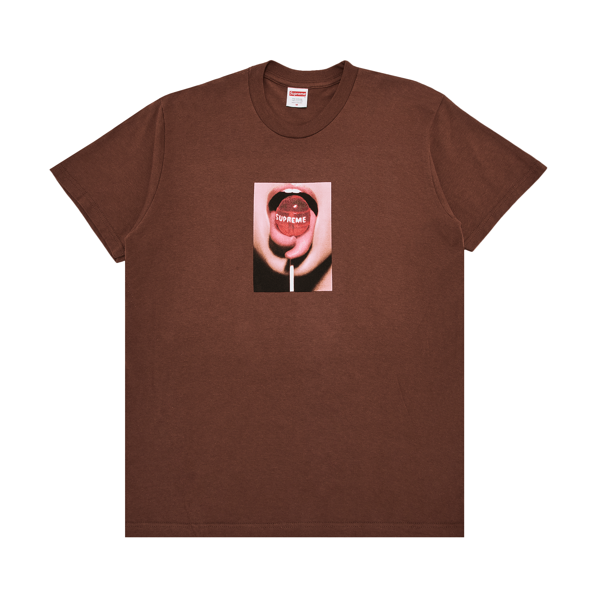Supreme Lollipop Tee 'Brown'