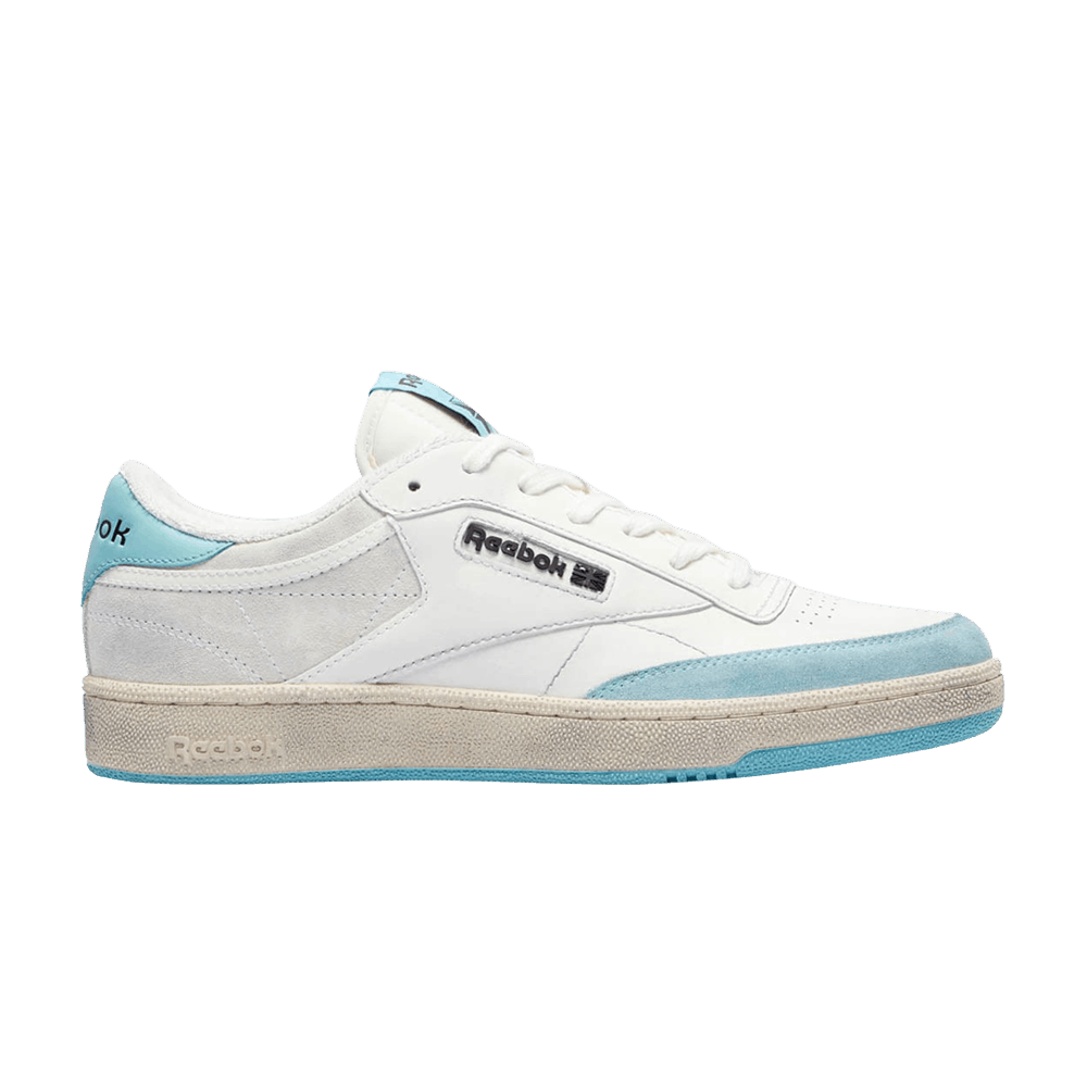 Reebok Club C 'White Light Blue Distressed'
