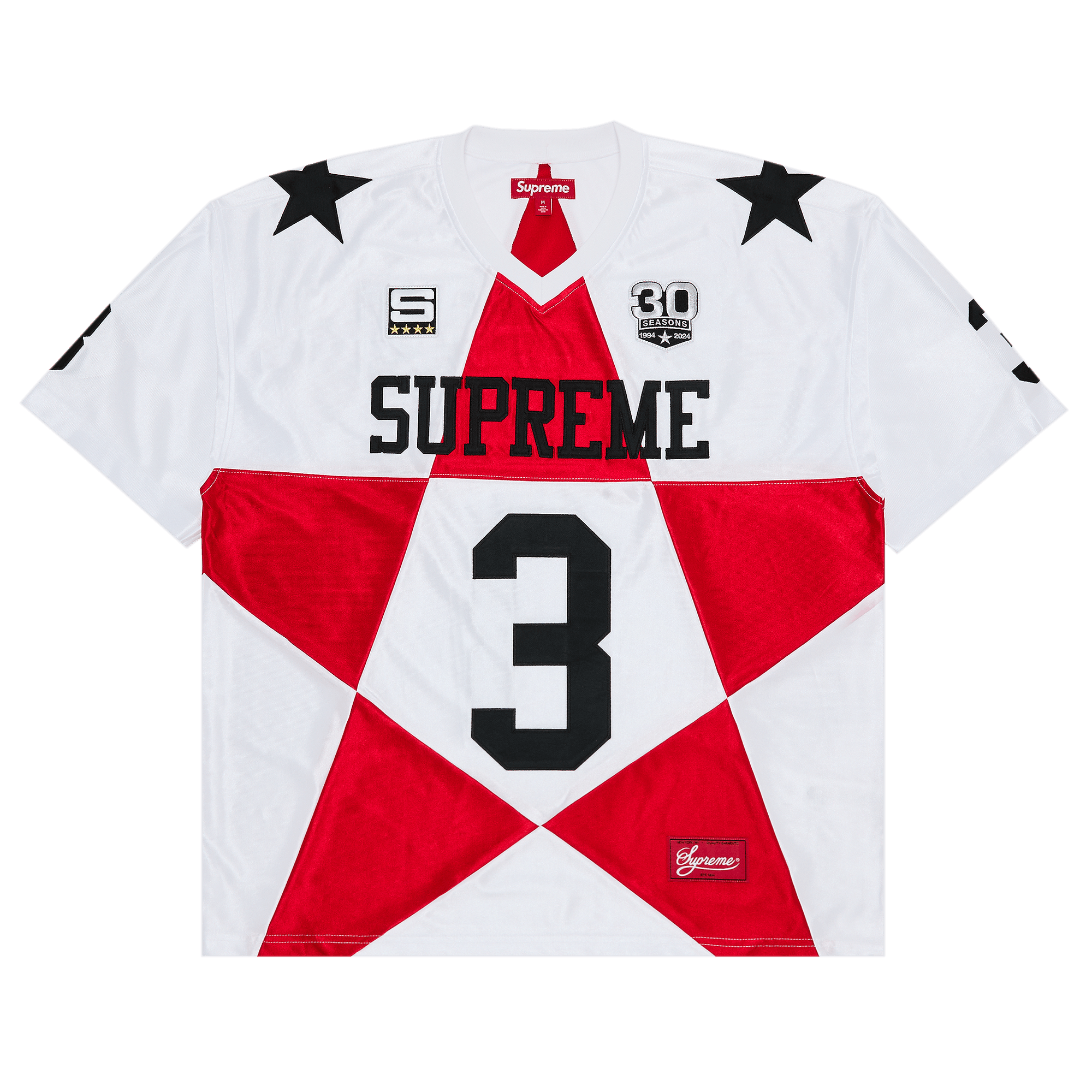 Supreme Star Football Jersey 'White'