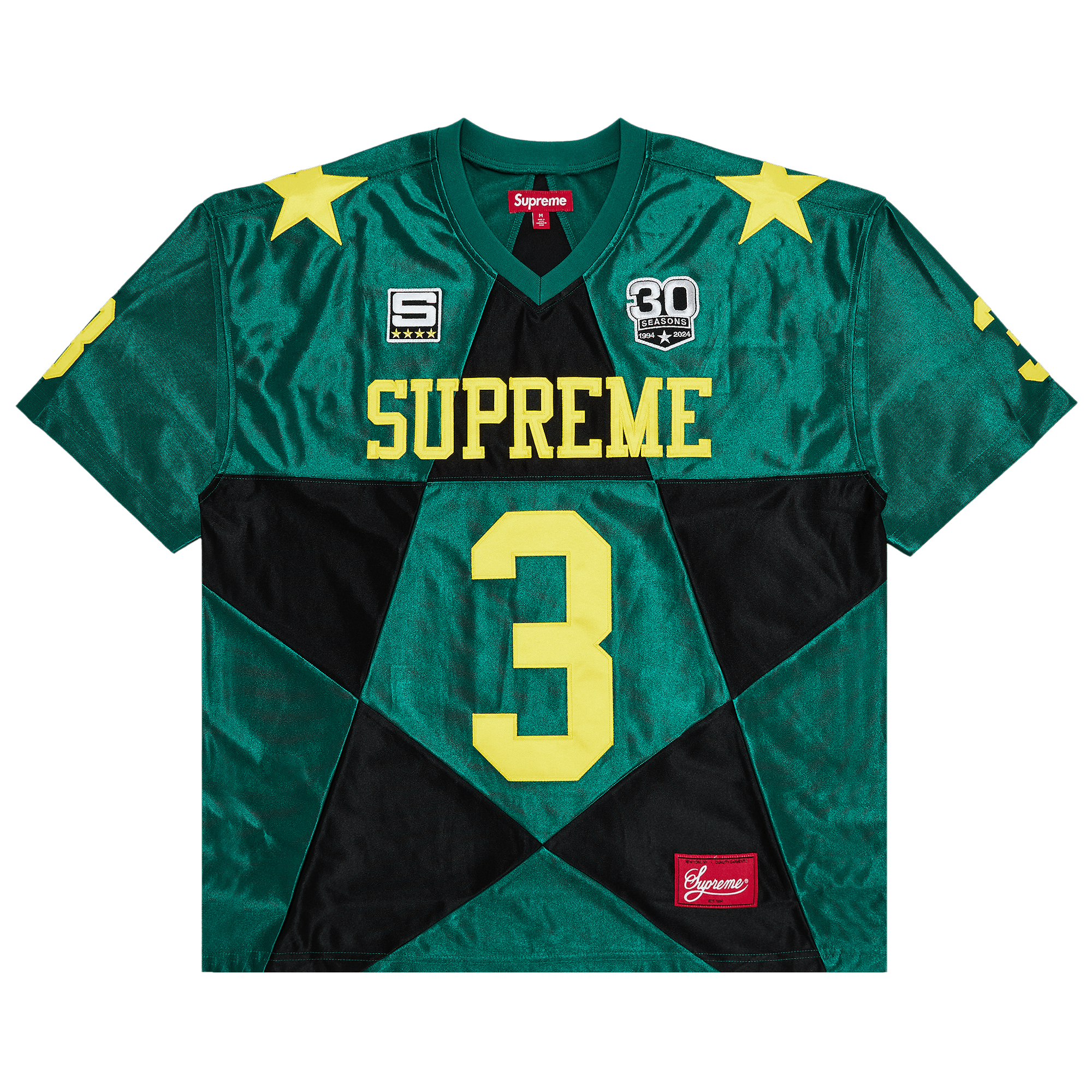 Supreme Star Football Jersey 'Dark Green'
