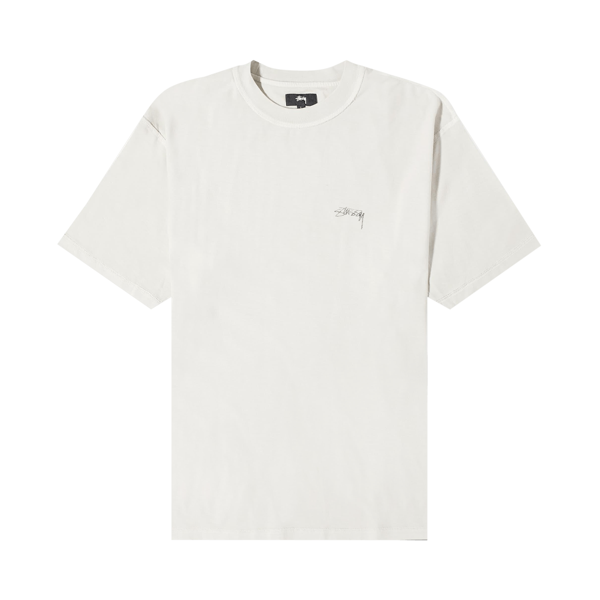 Stussy Pigment Dyed Inside Out T-Shirt 'Bone'