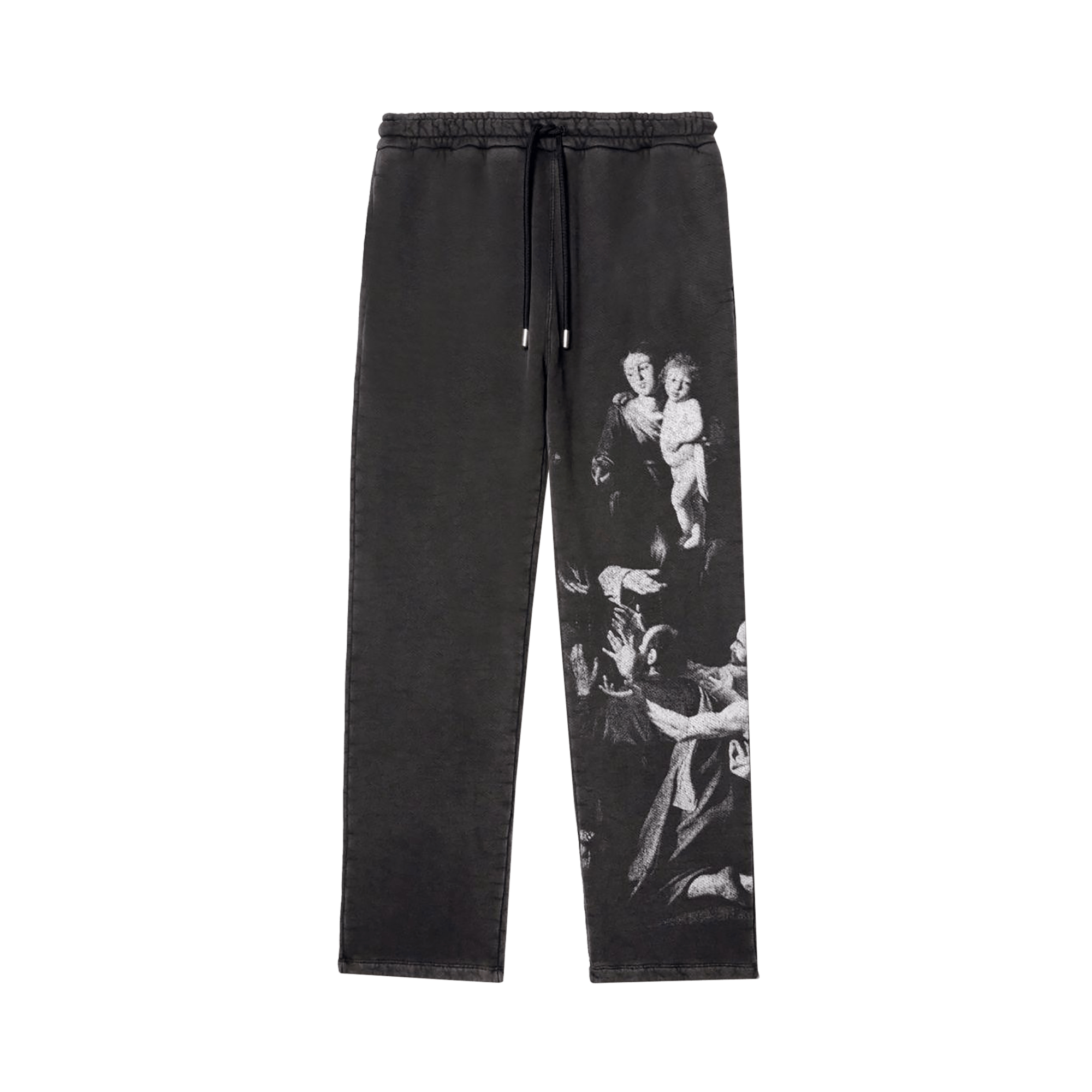 Off-White Blurred Mary Sweatpant 'Black/White'