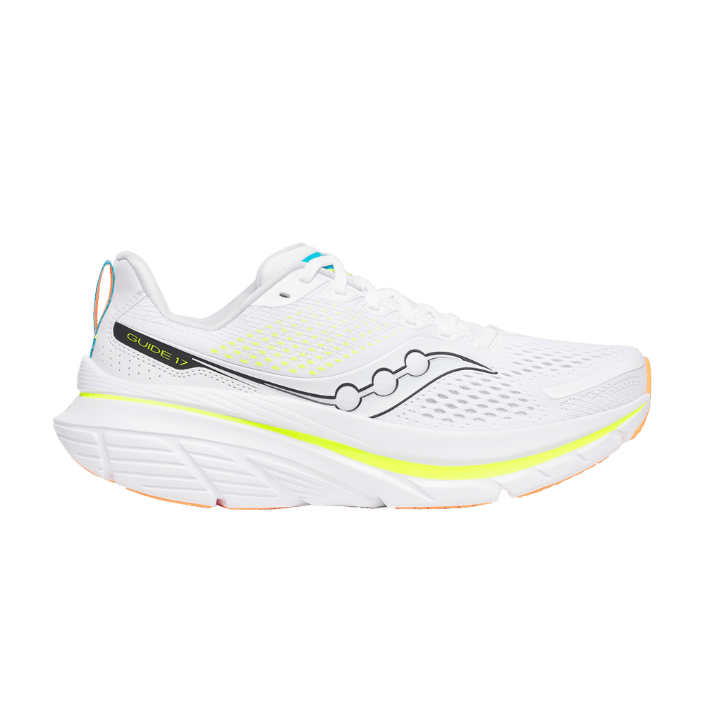 Saucony Guide 17 'White Citron Orange'