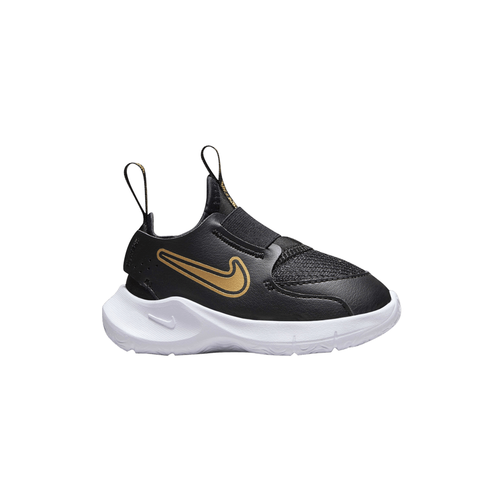 Nike Flex Runner 3 TD 'Black Metallic Gold'