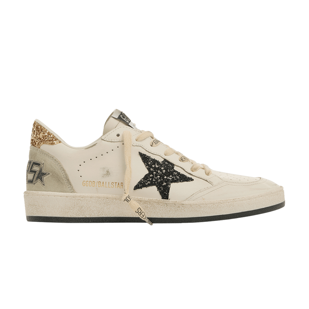 Buy Golden Goose Wmns Ballstar 'White Black Gold Ice