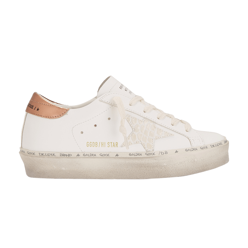 Golden Goose Wmns Hi Star 'White Butter Bronze'