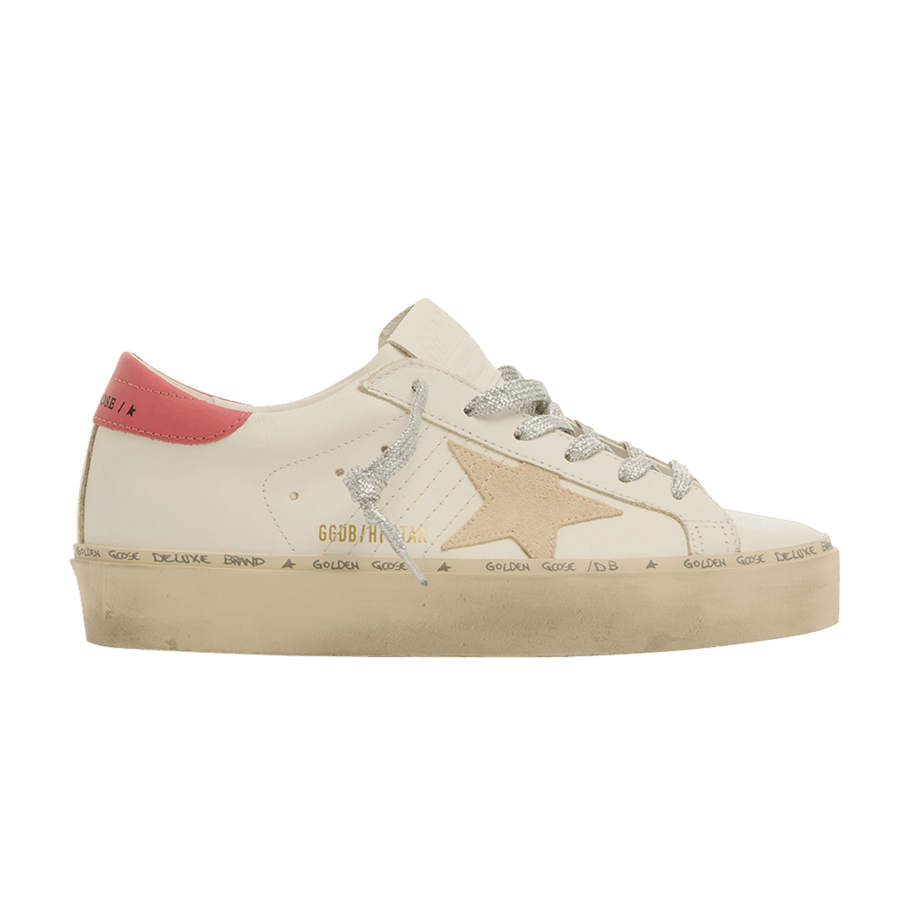 Golden Goose Wmns Hi Star 'White Taupe'