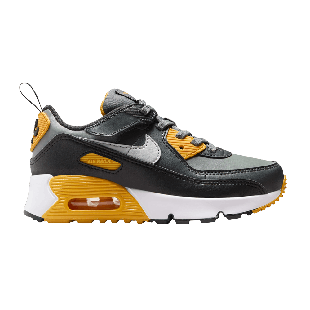 Nike Air Max 90 EasyOn PS 'Smoke Grey Yellow'