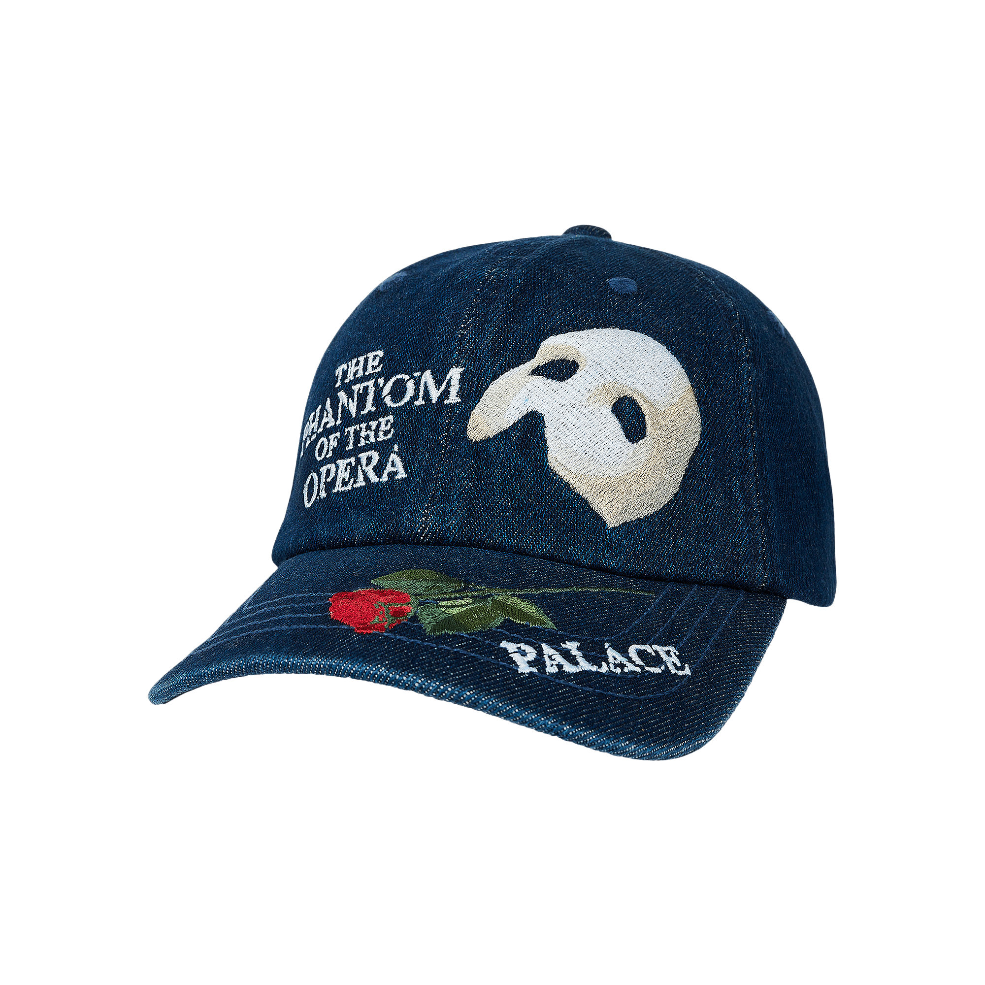 Palace Phantom Of The Opera 6-Panel 'Stonewash Denim'