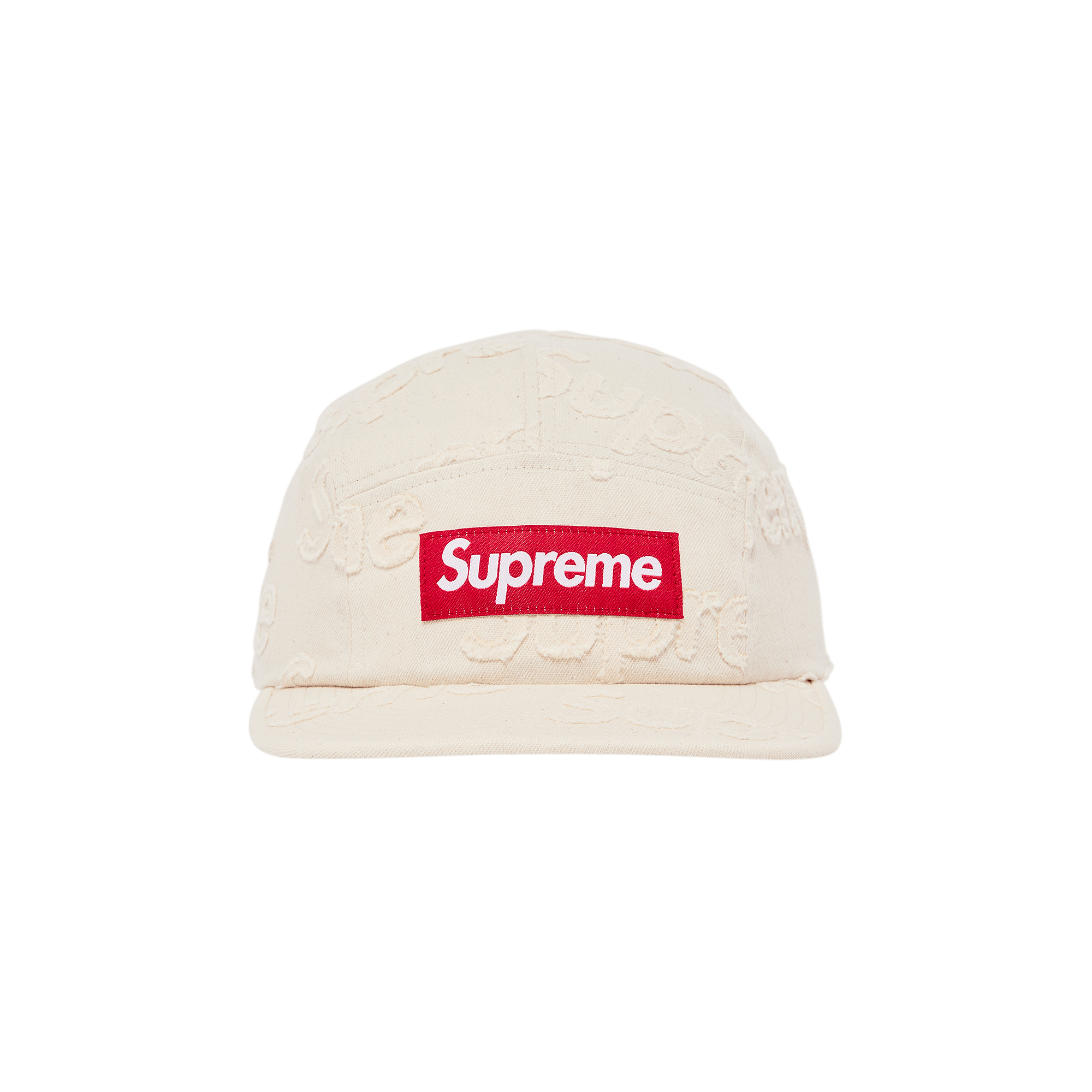 Supreme Lasered Denim Cap 'White'