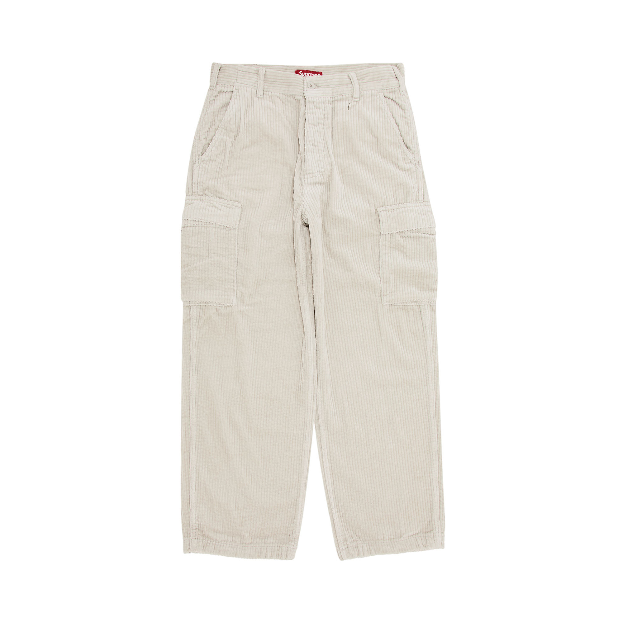 Supreme Wide Wale Corduroy Cargo Pant 'Stone'