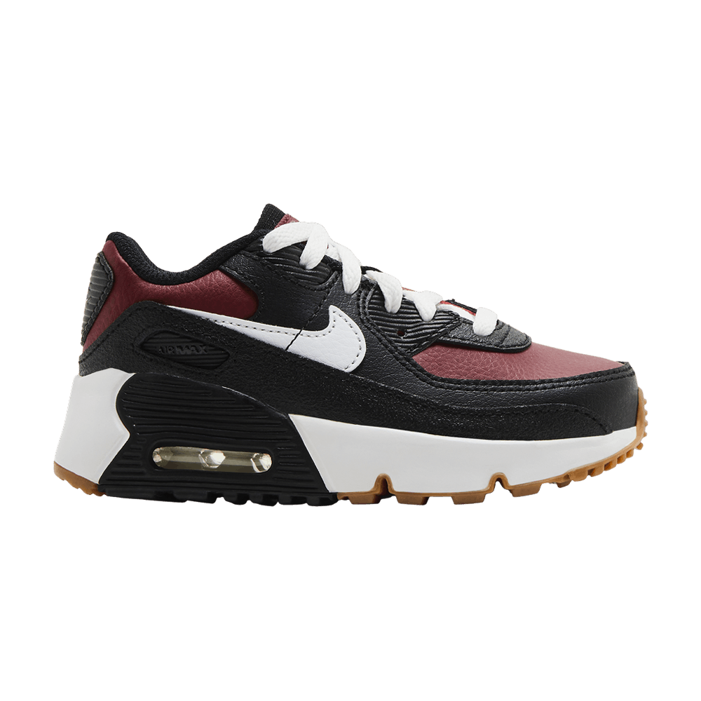 Nike Air Max 90 Leather TD 'Black Team Red'