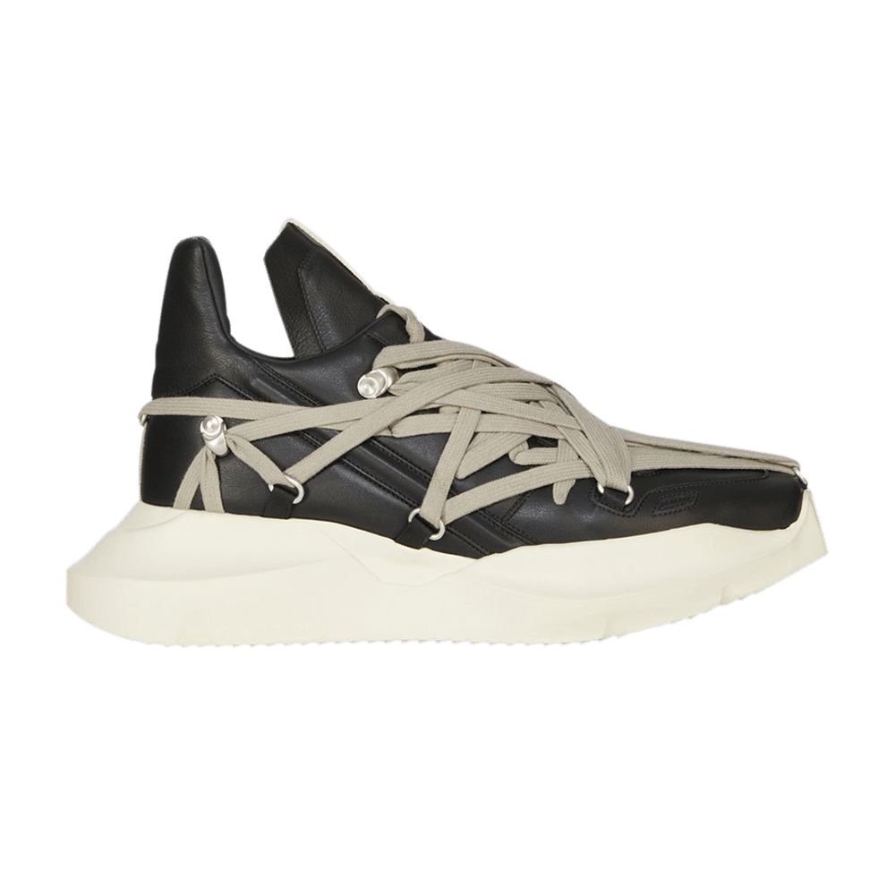 Buy Rick Owens Porterville Megalaced Geth Runner 'Black Buy Rick Owens Porterville Megalaced Geth Runner 'Black