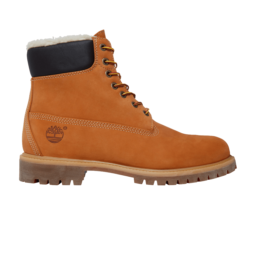 Timberland 6 Inch Fur Lined 'Wheat'