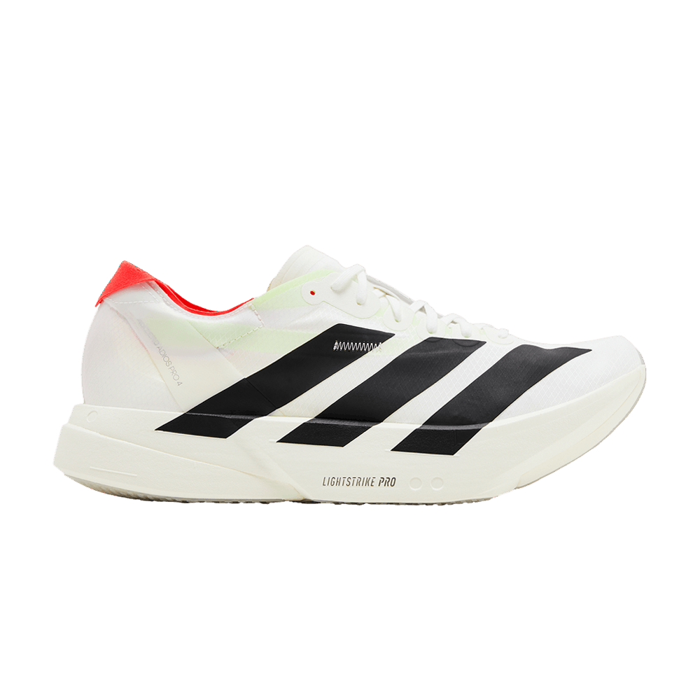 Buy Adizero Adios Pro 4 'White Black' - JR1094 | GOAT