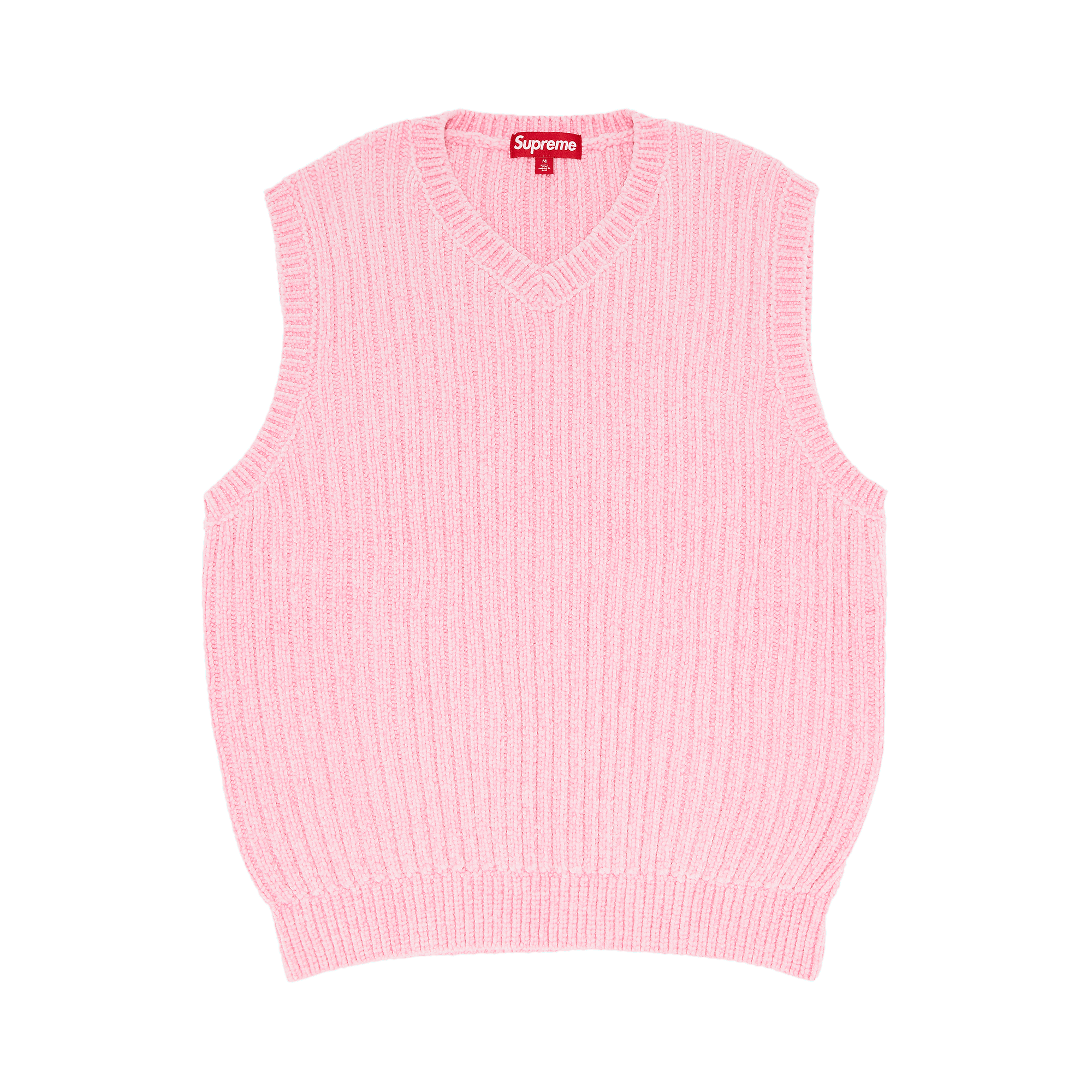 Supreme Chenille Sweater Vest 'Pink'