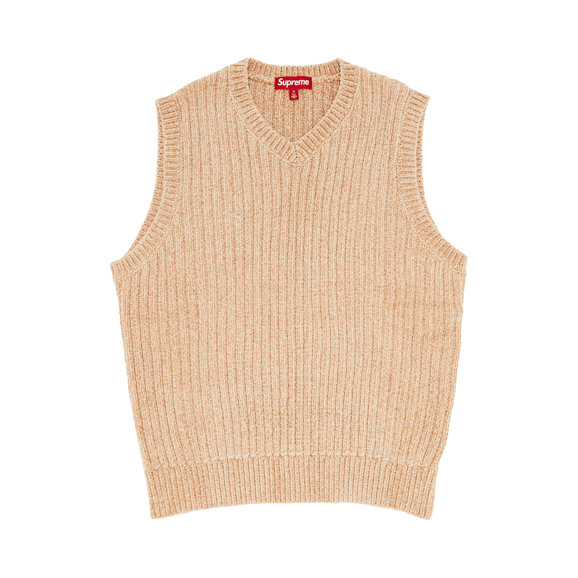 Supreme Chenille Sweater Vest 'Beige'