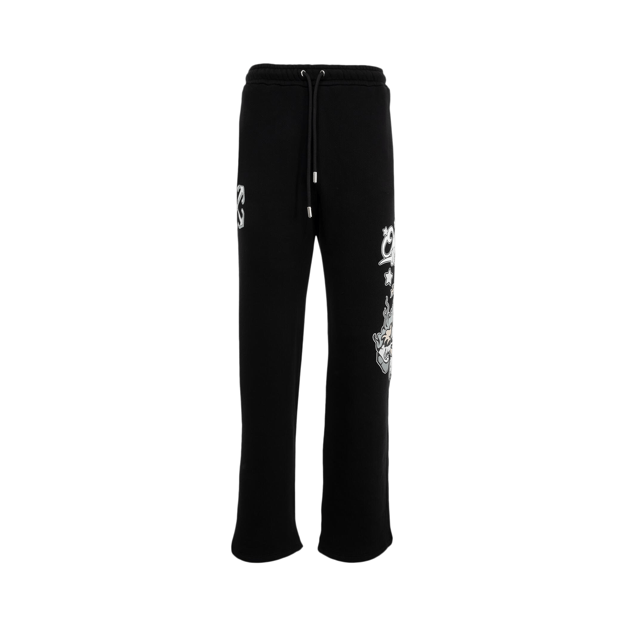 Off-White Dragon Sweatpants 'Black/Multicolor'