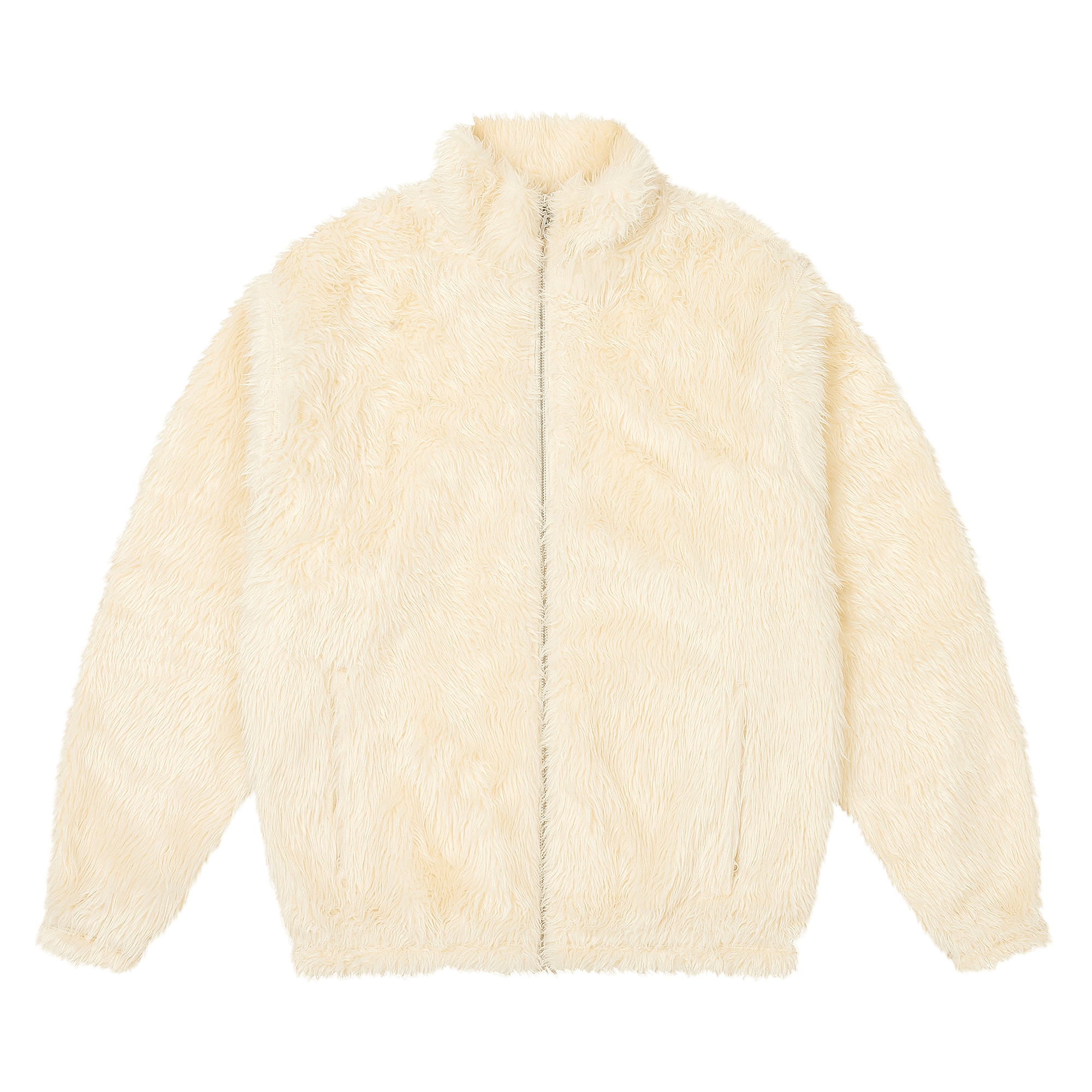 Palace Furry Zip Funnel 'White'