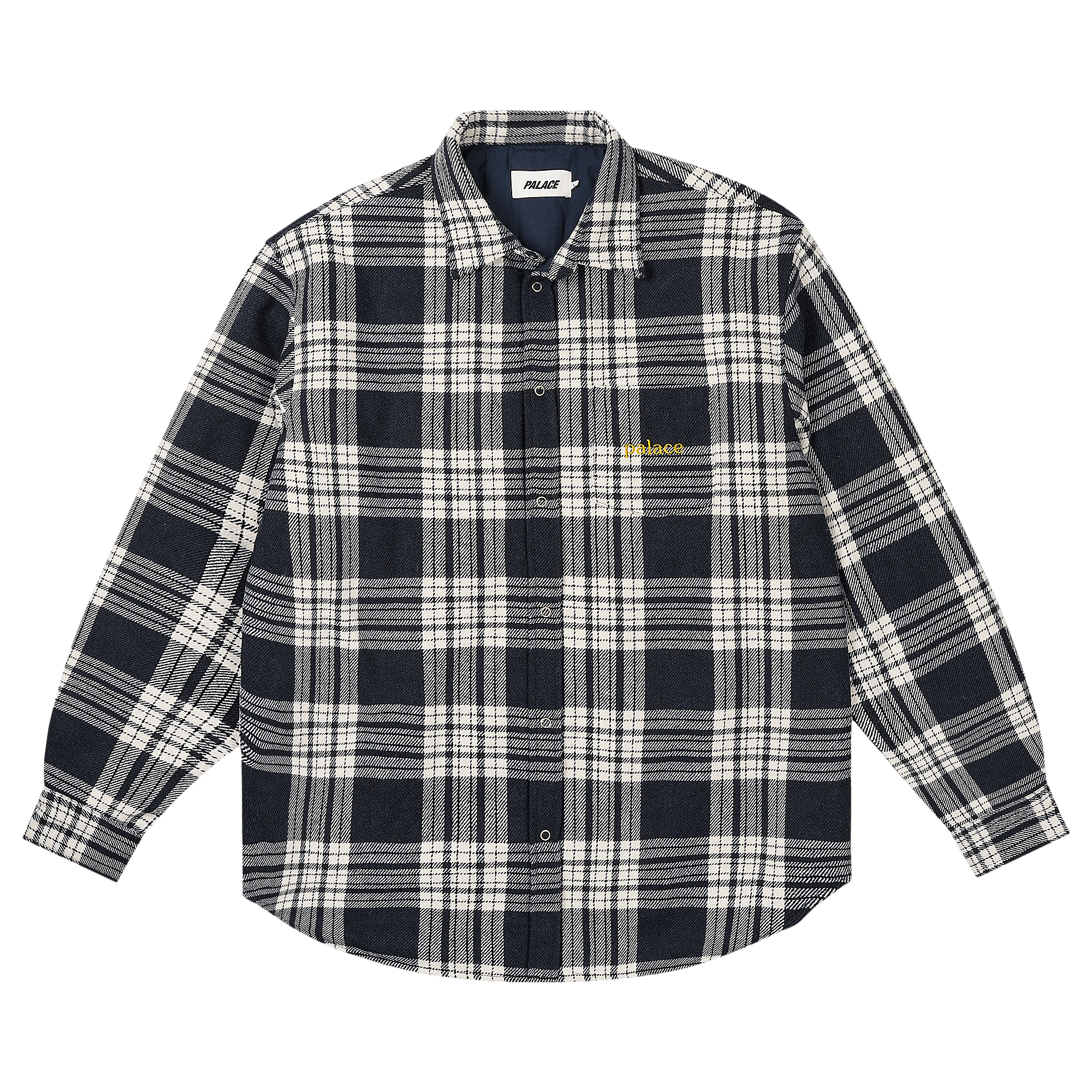 Palace Check Insulated Shirt 'Navy'