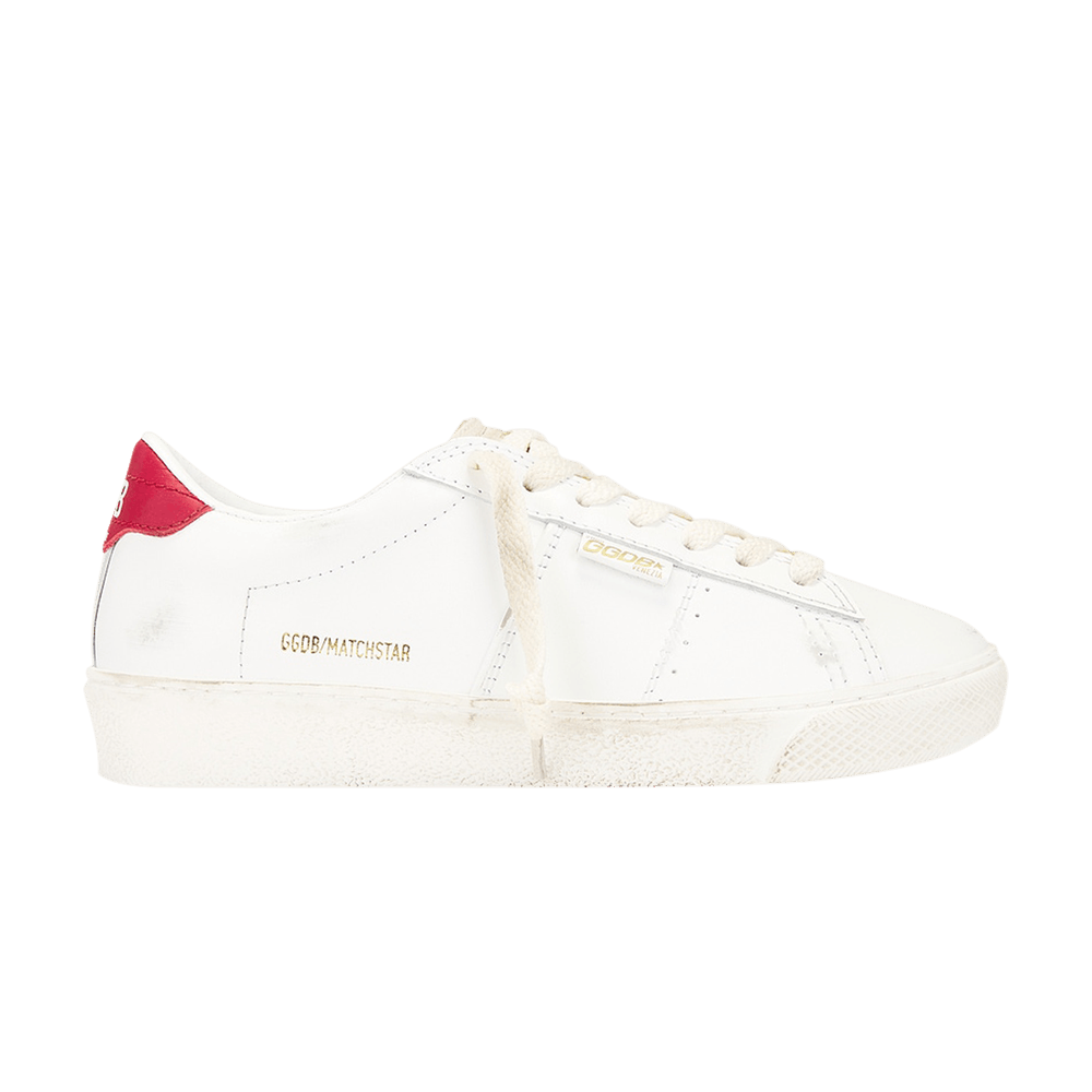 Golden Goose Deluxe Wmns Match Star 'White Red'