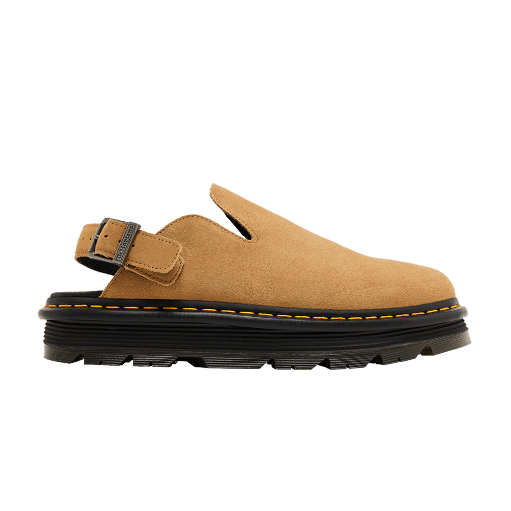 Docoo ZEBZAG LACELESS in Tan | Dr. Martens