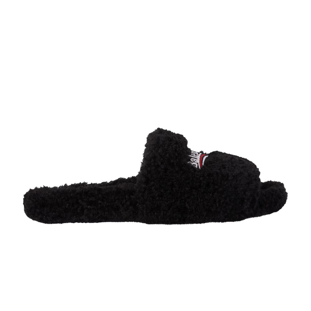 Buy Balenciaga Furry Slides 'Grey' - 654747 W2DO1 1596 | GOAT