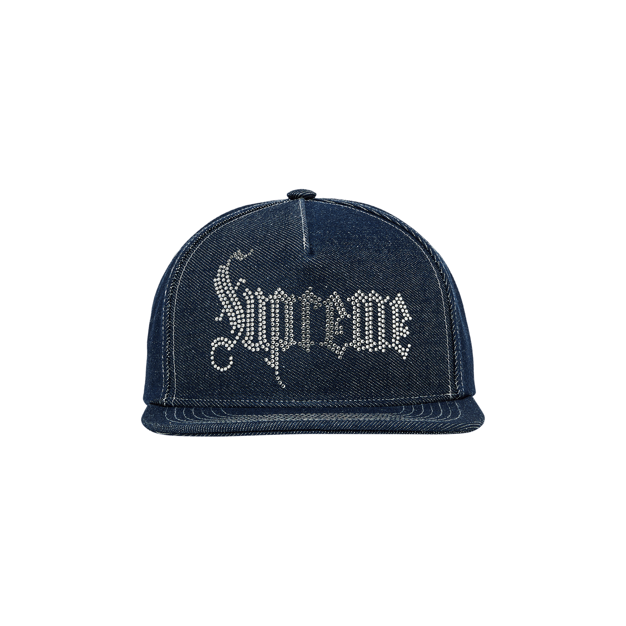 Supreme Rhinestone 5-Panel 'Denim'