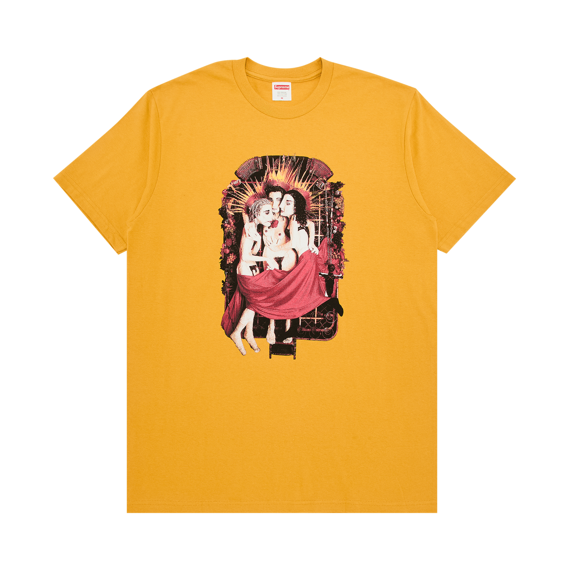 Supreme x Jane's Addiction Ritual Tee 'Mustard'