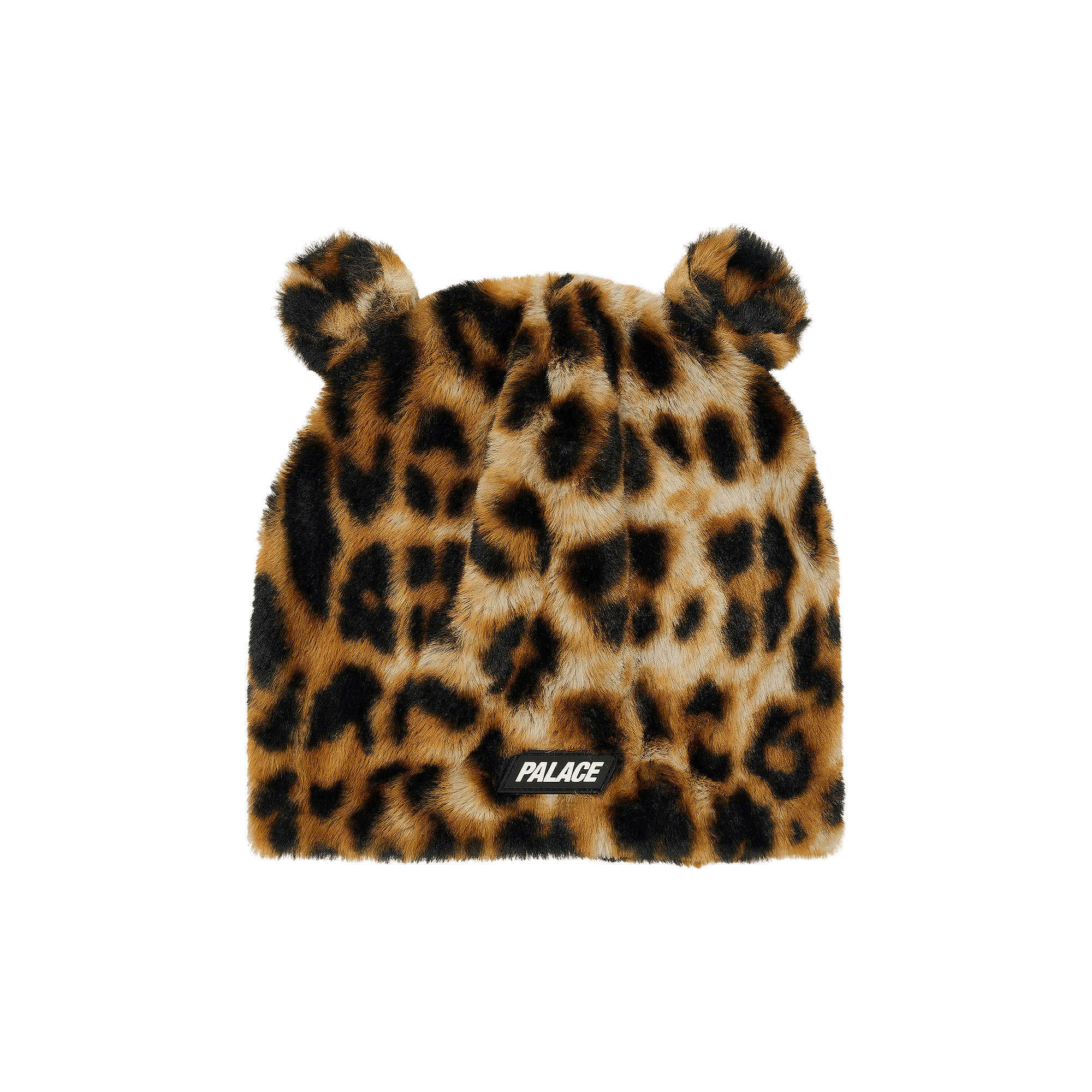 Palace Furry Ears Nein Cuff Beanie 'Leopard'