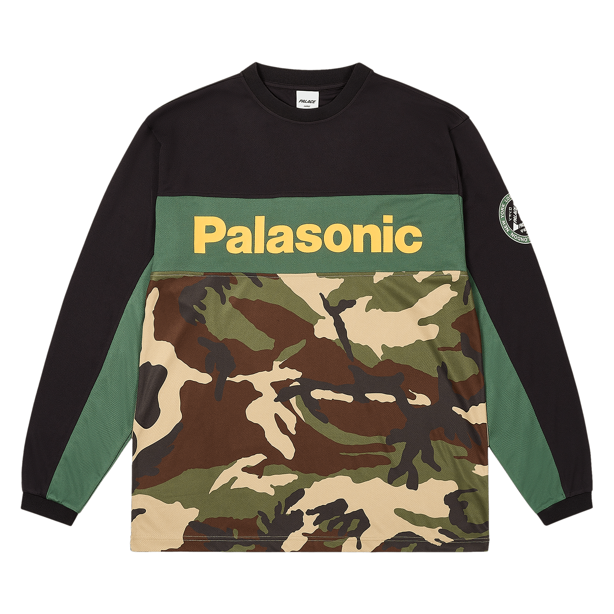 Palace Hi Ya Long-Sleeve 'Woodland Camo'