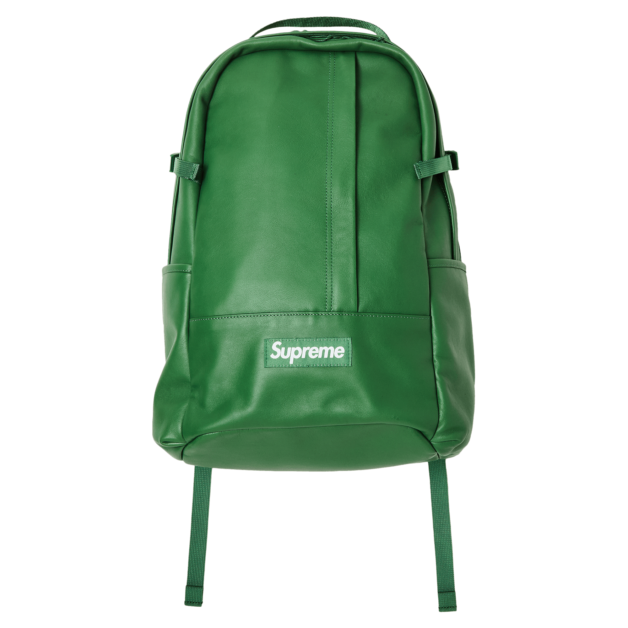 Supreme Leather Backpack 'Green'